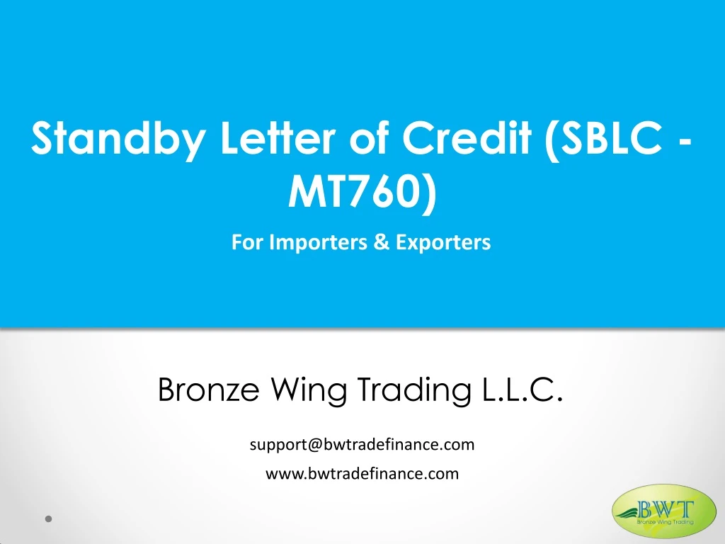 ppt-standby-letter-of-credit-sblc-mt760-powerpoint-presentation