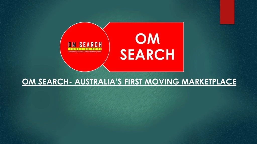 om search australia s first moving marketplace n.