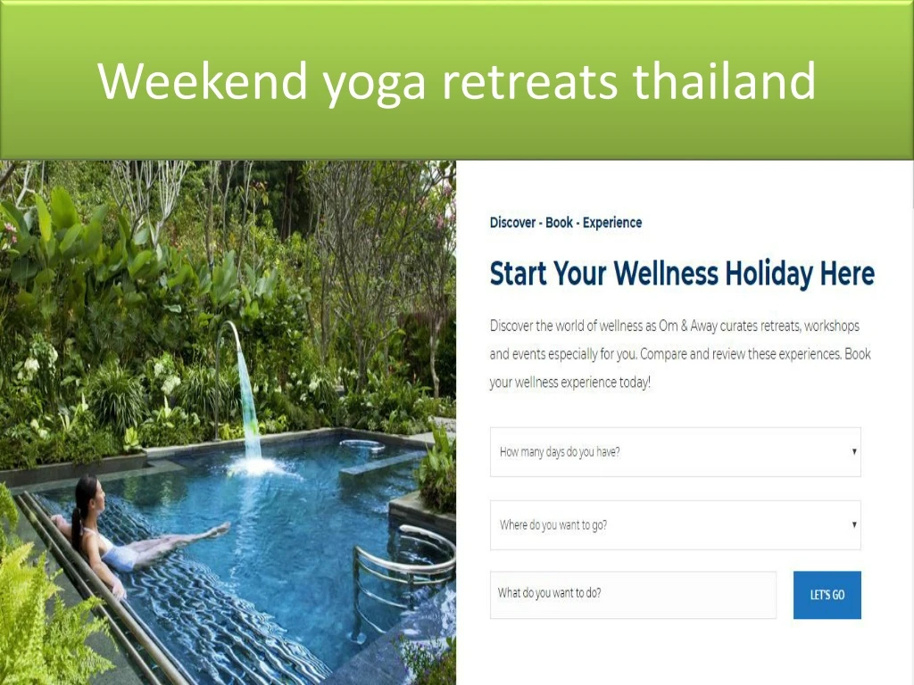 weekend yoga retreats thailand n.