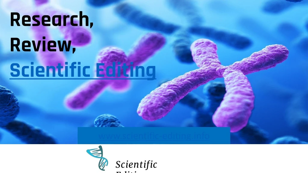 research review scientific editing n.