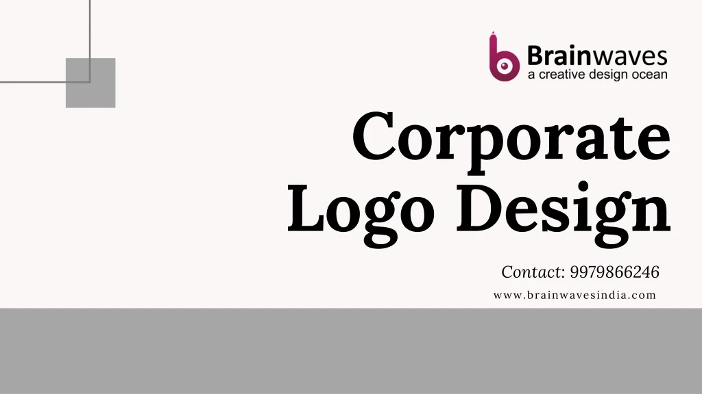 corporate logo design n.