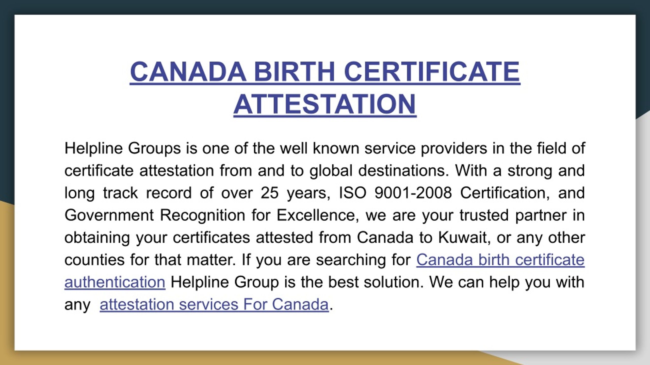 travel to canada birth certificate