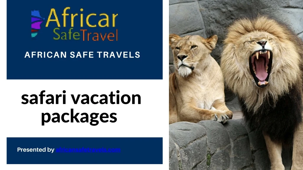 safari vacation packages n.
