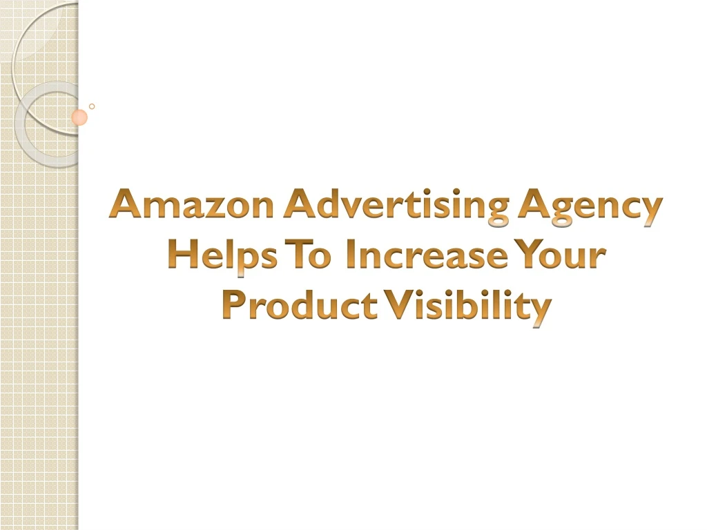 amazon advertising agency helps to increase your product visibility n.