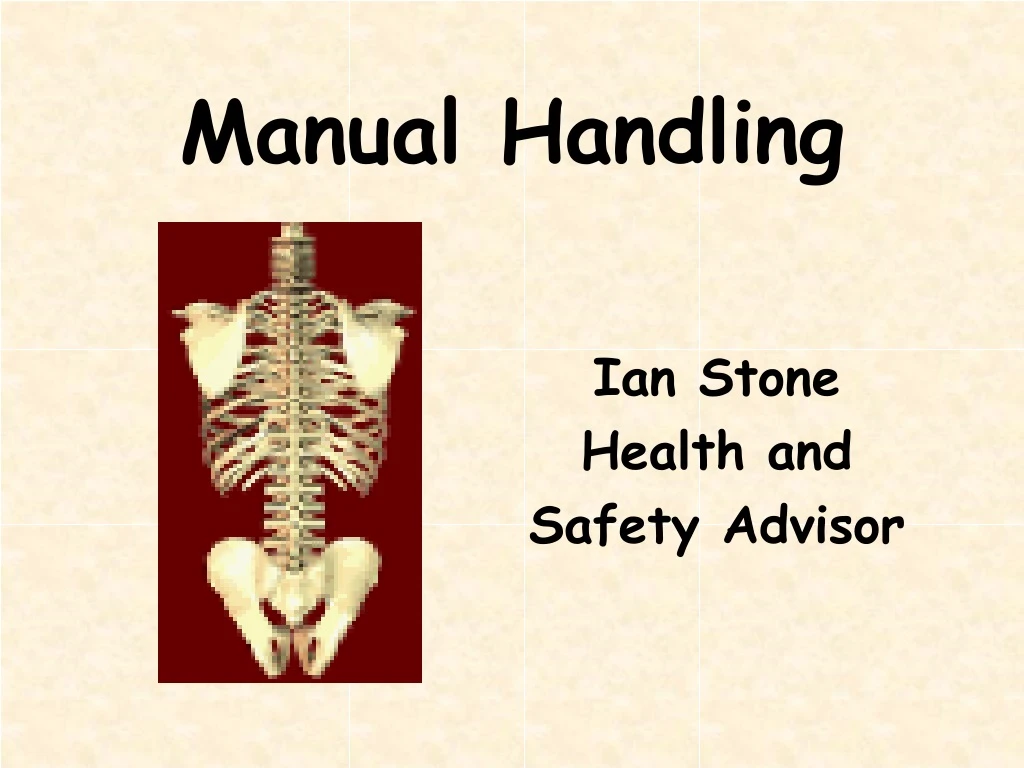 manual handling powerpoint presentation nursing