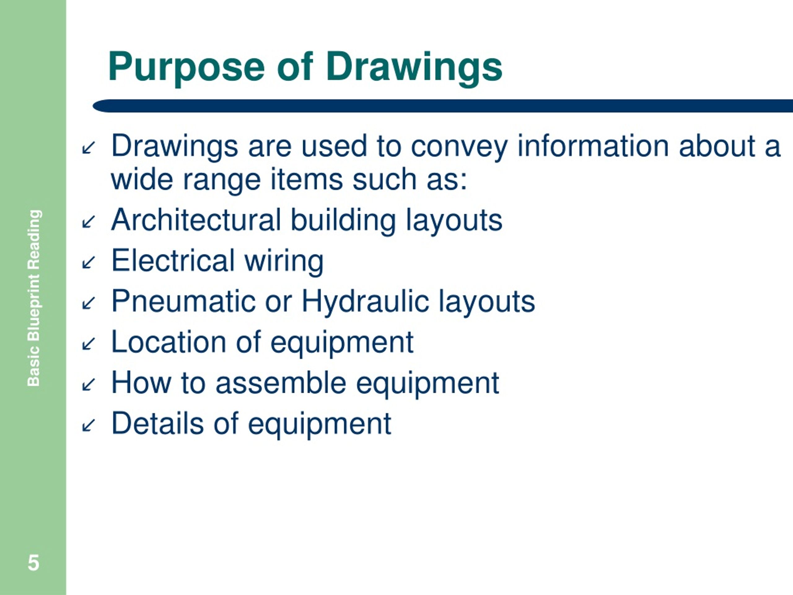 PPT BASIC BLUEPRINT READING PowerPoint Presentation, free download