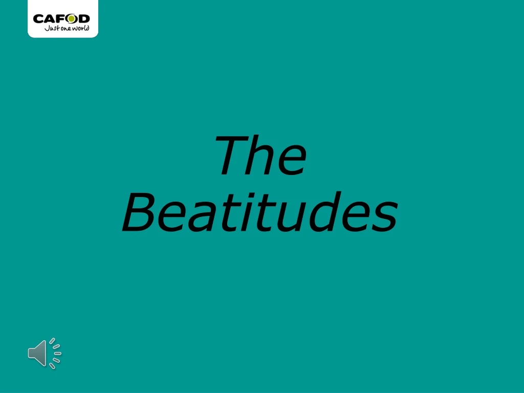 PPT - The Beatitudes PowerPoint Presentation, Free Download - ID:9067738