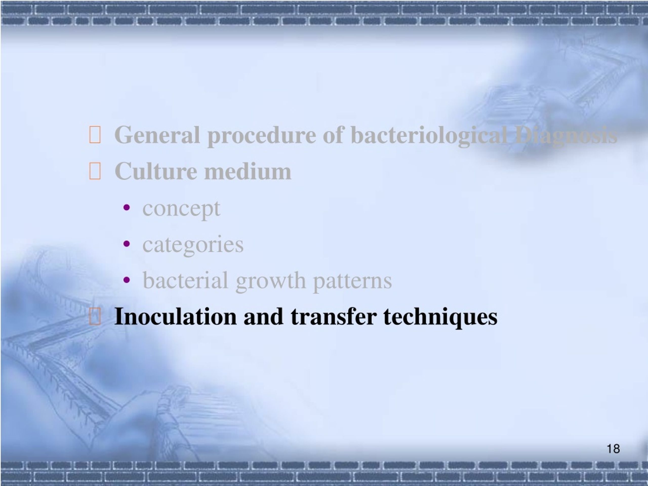 PPT - Diagnosis Of Bacterial Infection Bacterial Cultivation PowerPoint ...