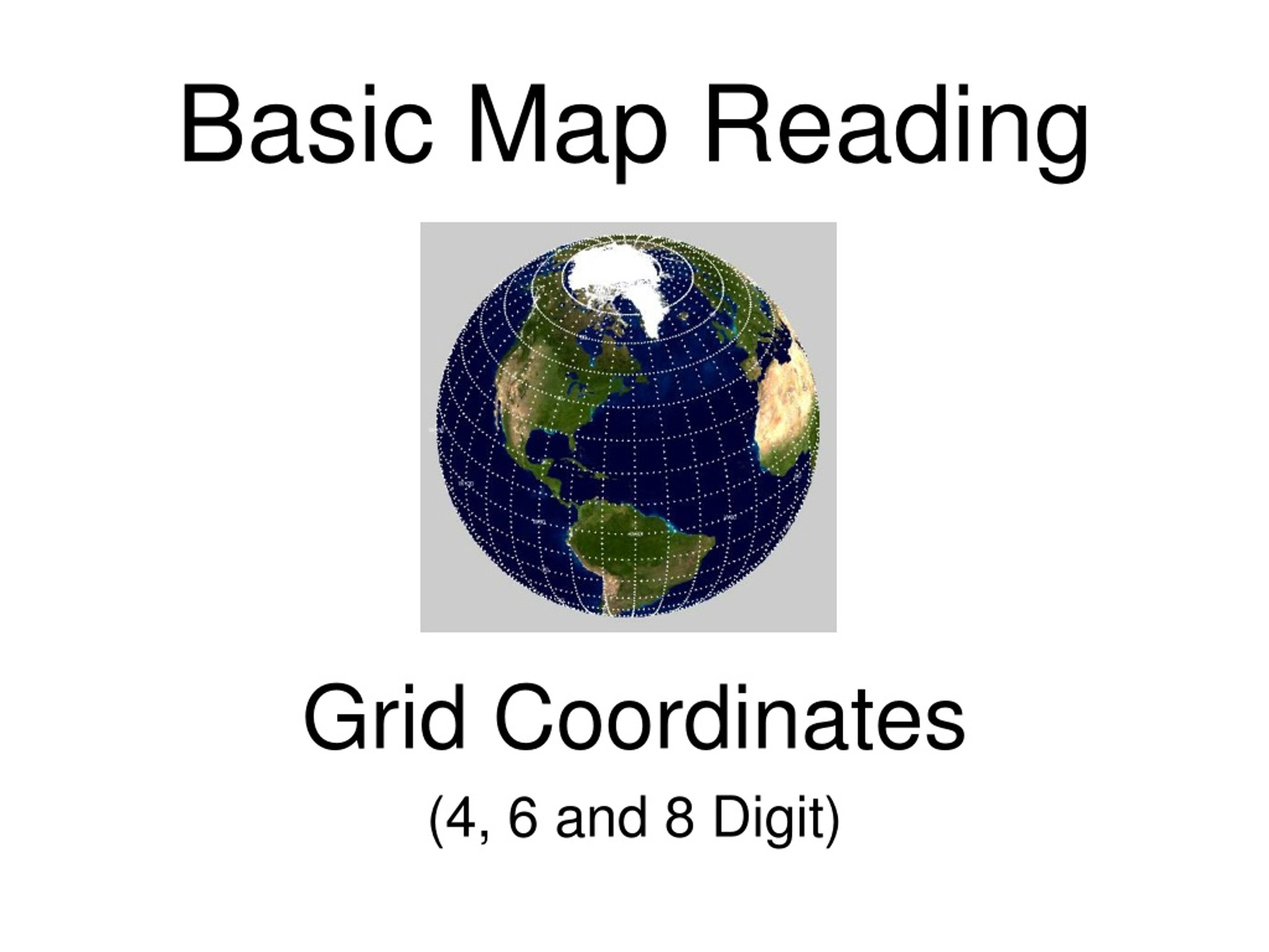 PPT Basic Map Reading PowerPoint Presentation Free Download ID 9069729   Basic Map Reading L 