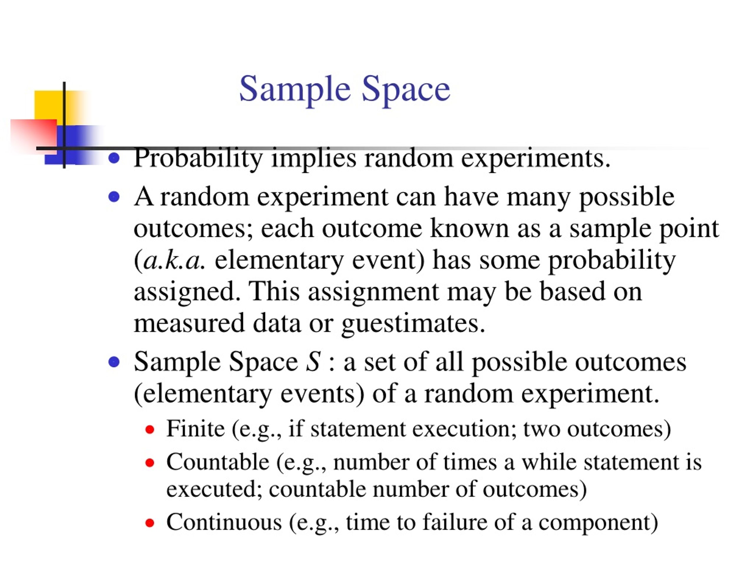 PPT Sample Space PowerPoint Presentation Free Download ID 9072002