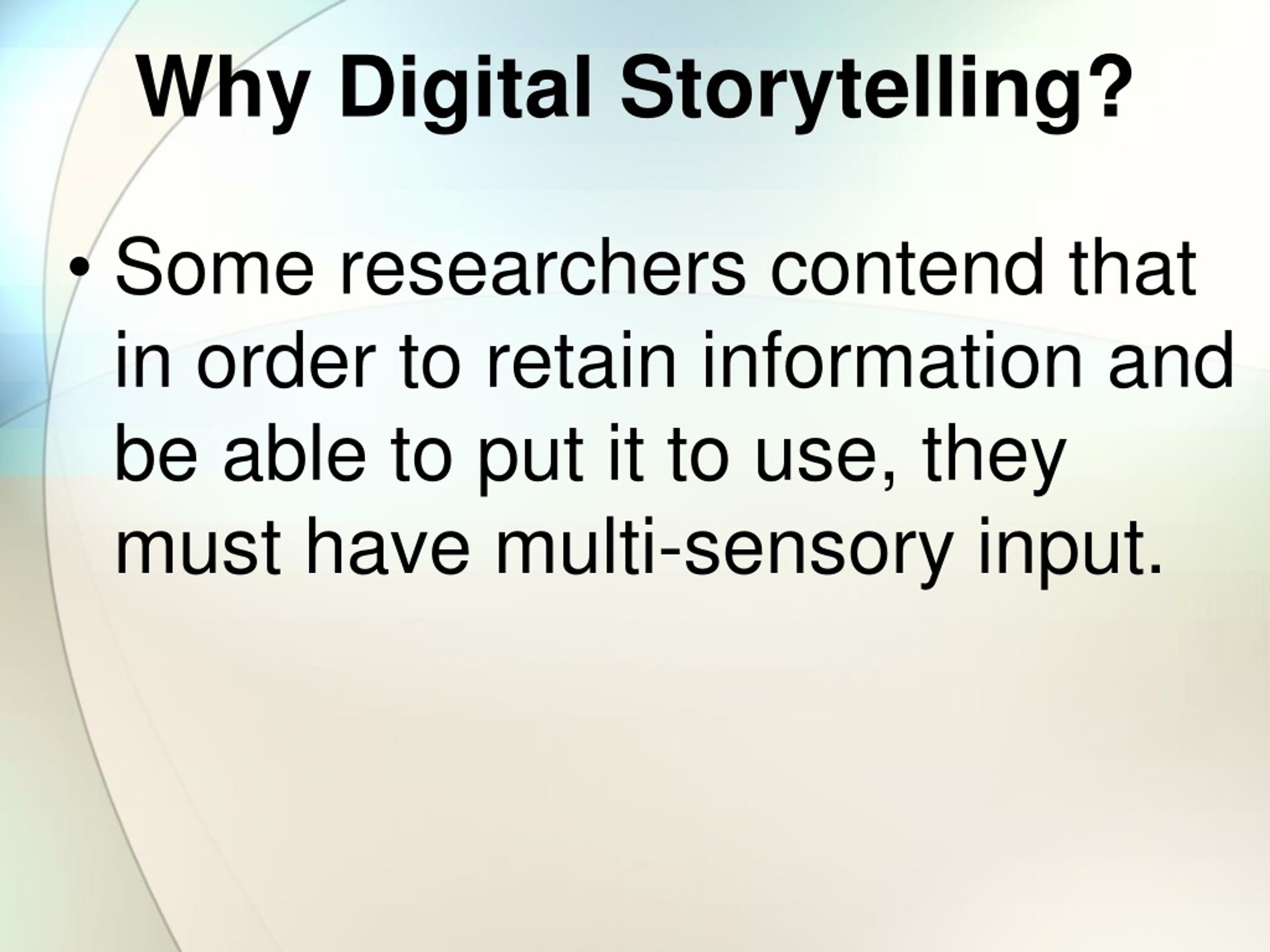 PPT - Using Digital Storytelling In The Classroom PowerPoint ...