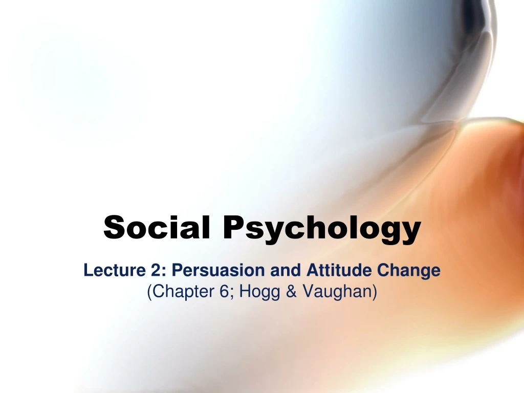 PPT - Social Psychology PowerPoint Presentation, Free Download - ID:9073810