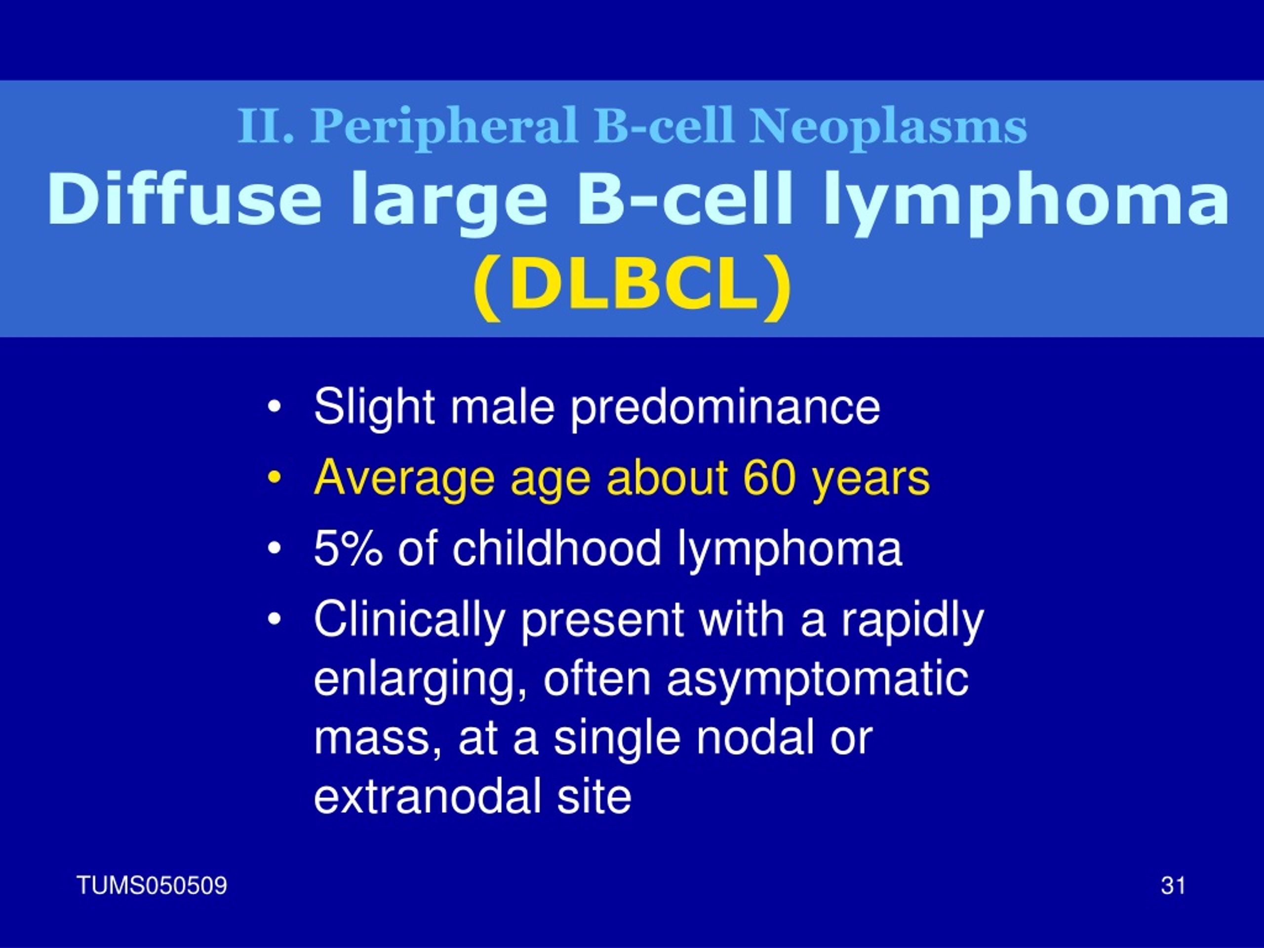 Ppt Lymphoid Neoplasm Powerpoint Presentation Free Download Id9074365 