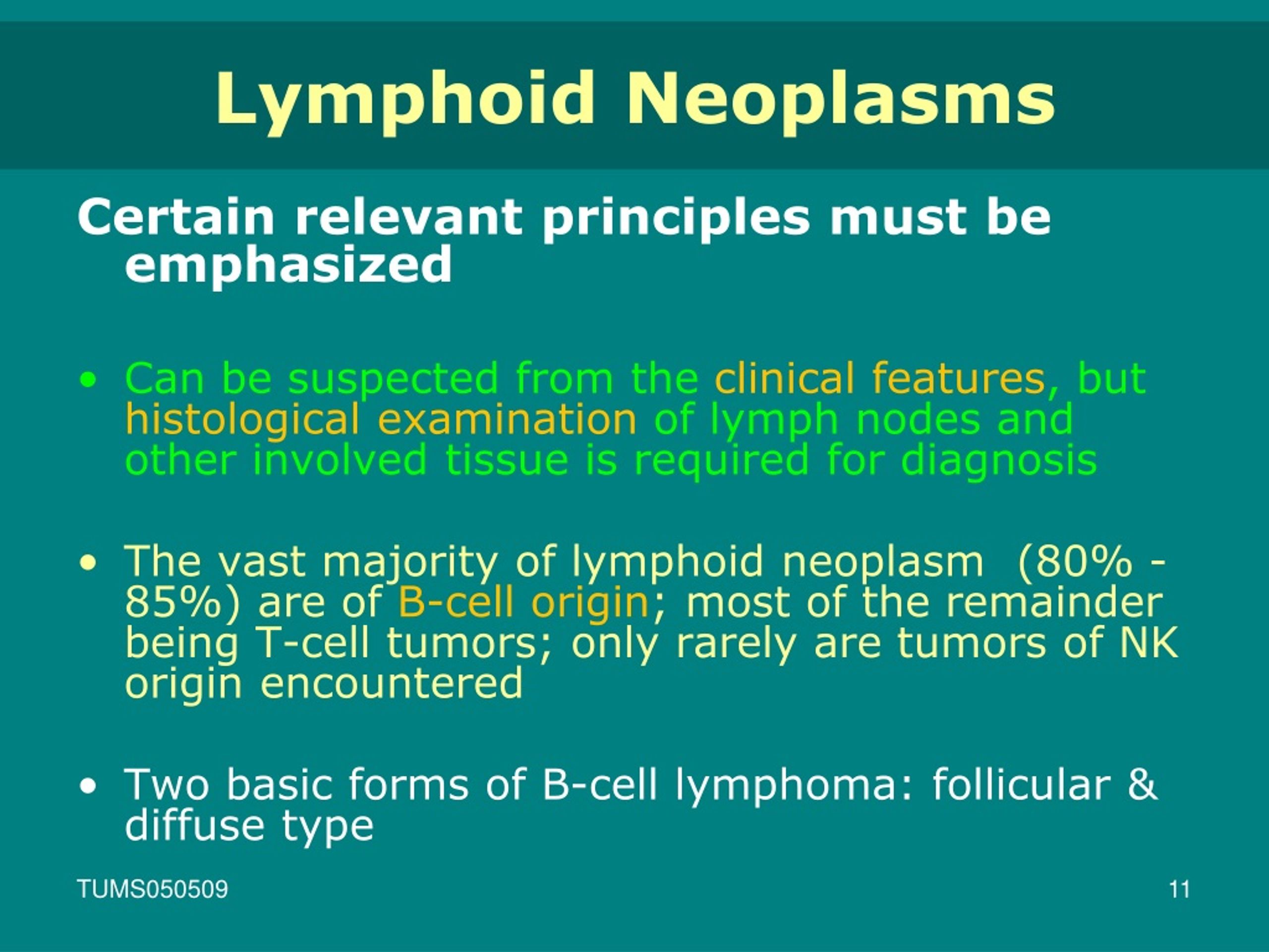 Ppt Lymphoid Neoplasm Powerpoint Presentation Free Download Id9074365 