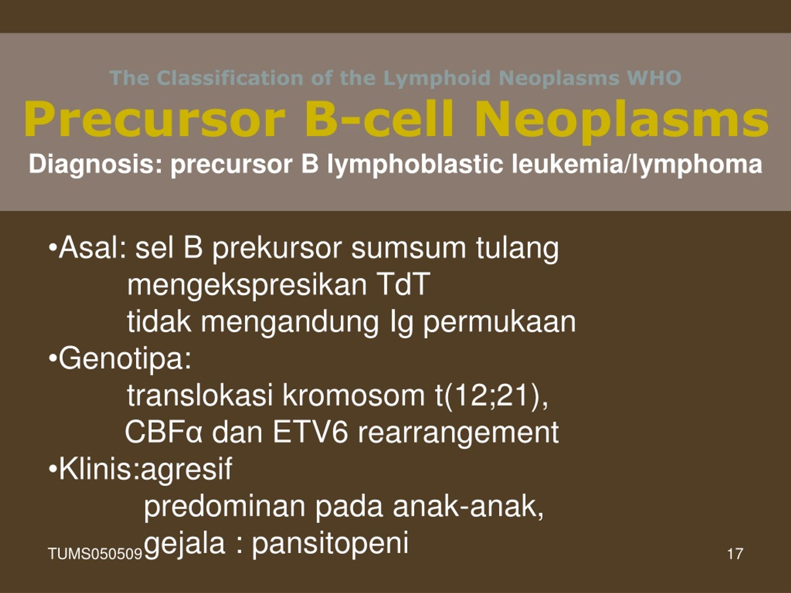 Ppt Lymphoid Neoplasm Powerpoint Presentation Free Download Id9074365 