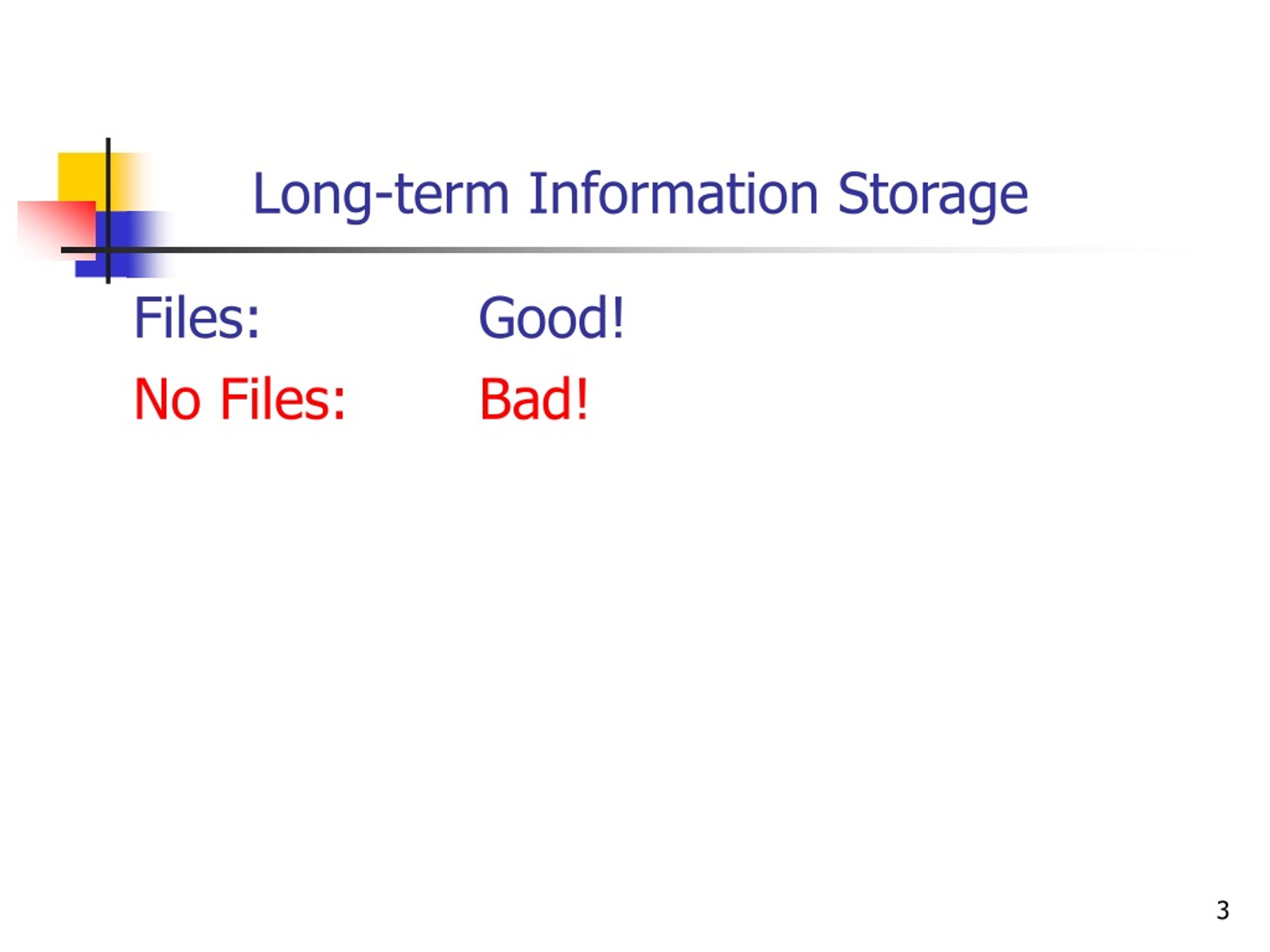 PPT Longterm Information Storage PowerPoint Presentation, free