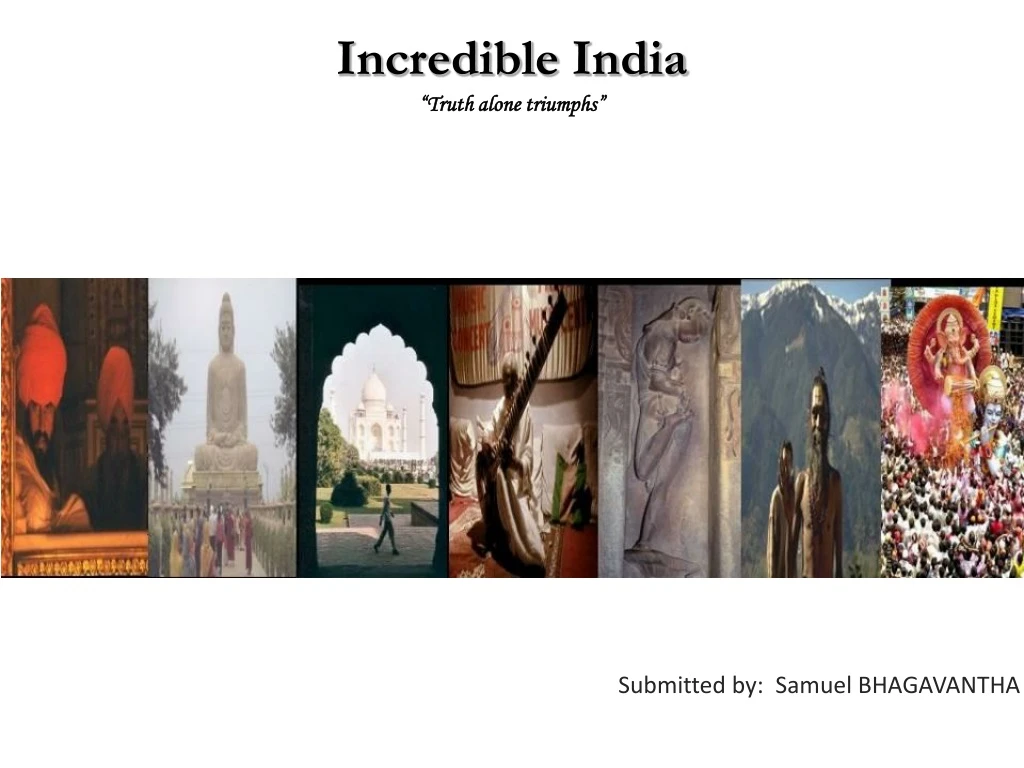 incredible india ppt presentation free download