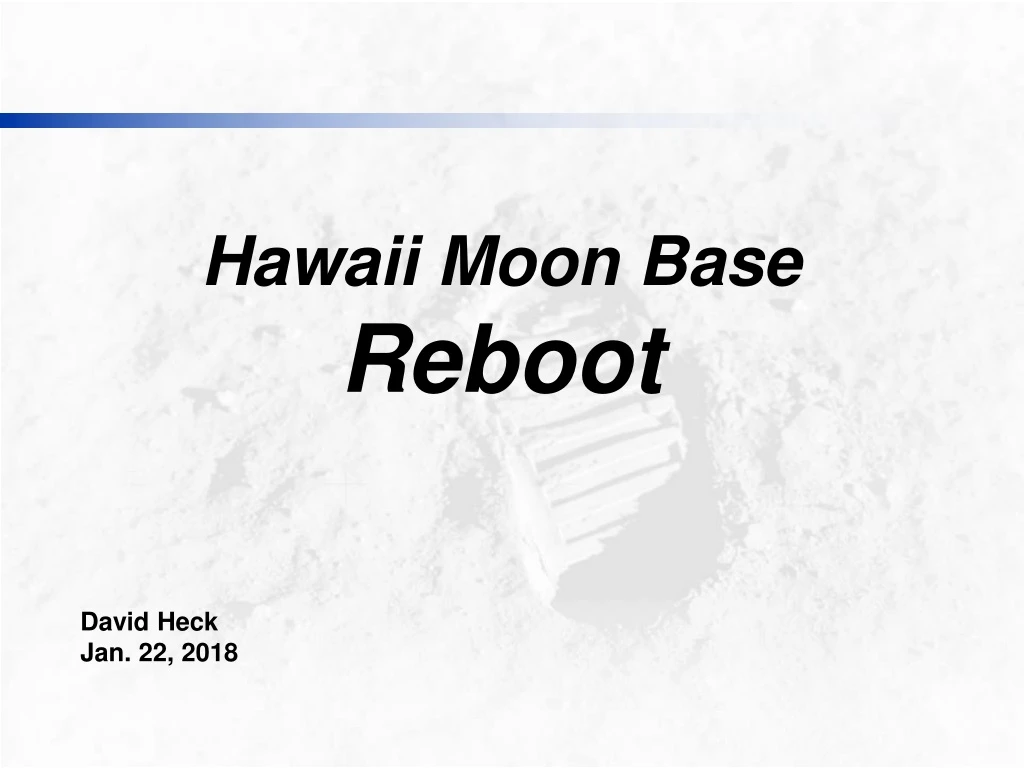 hawaii moon base reboot n.