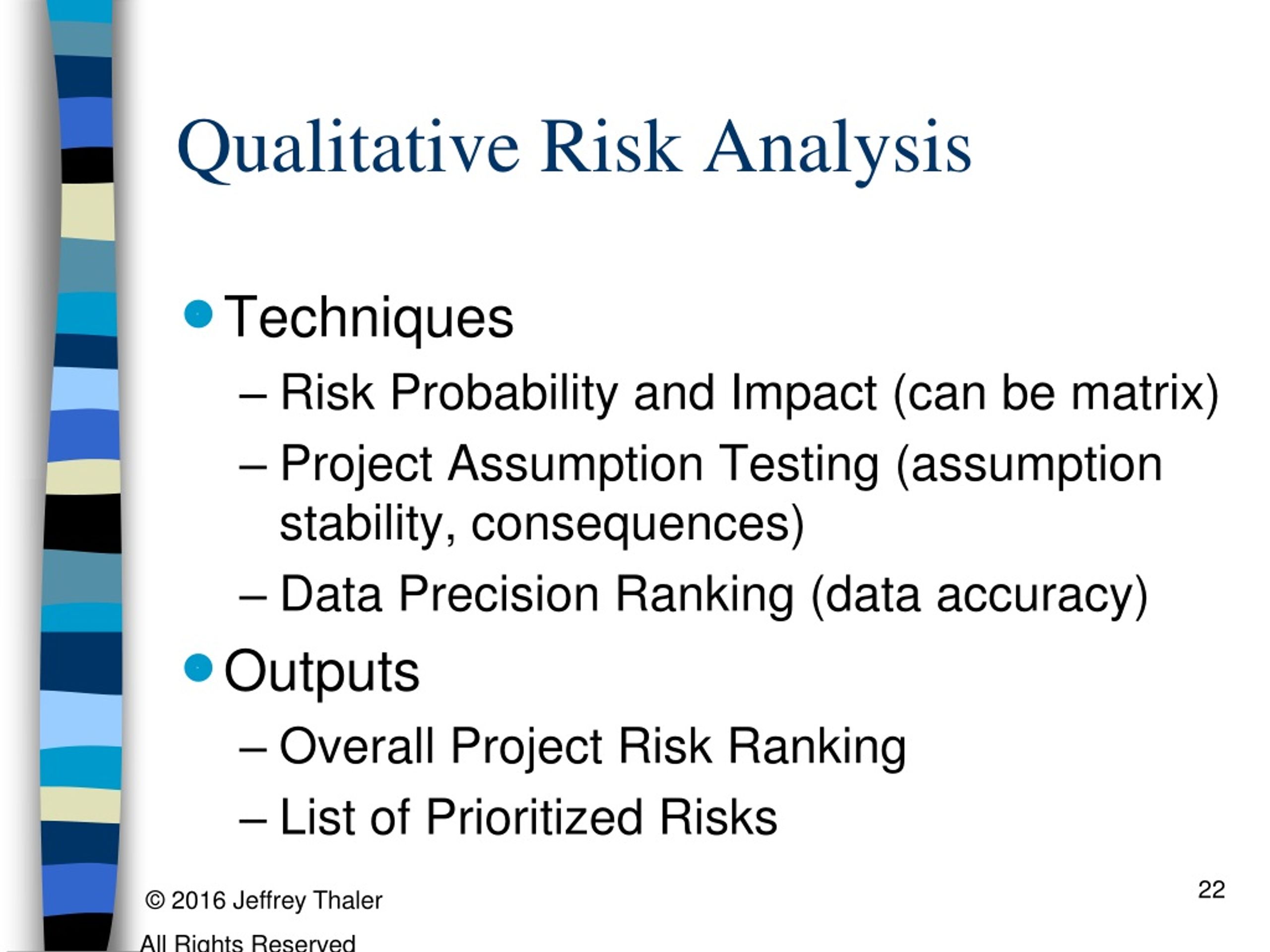 PPT - Risk Management: Interactive Learning Session PowerPoint ...