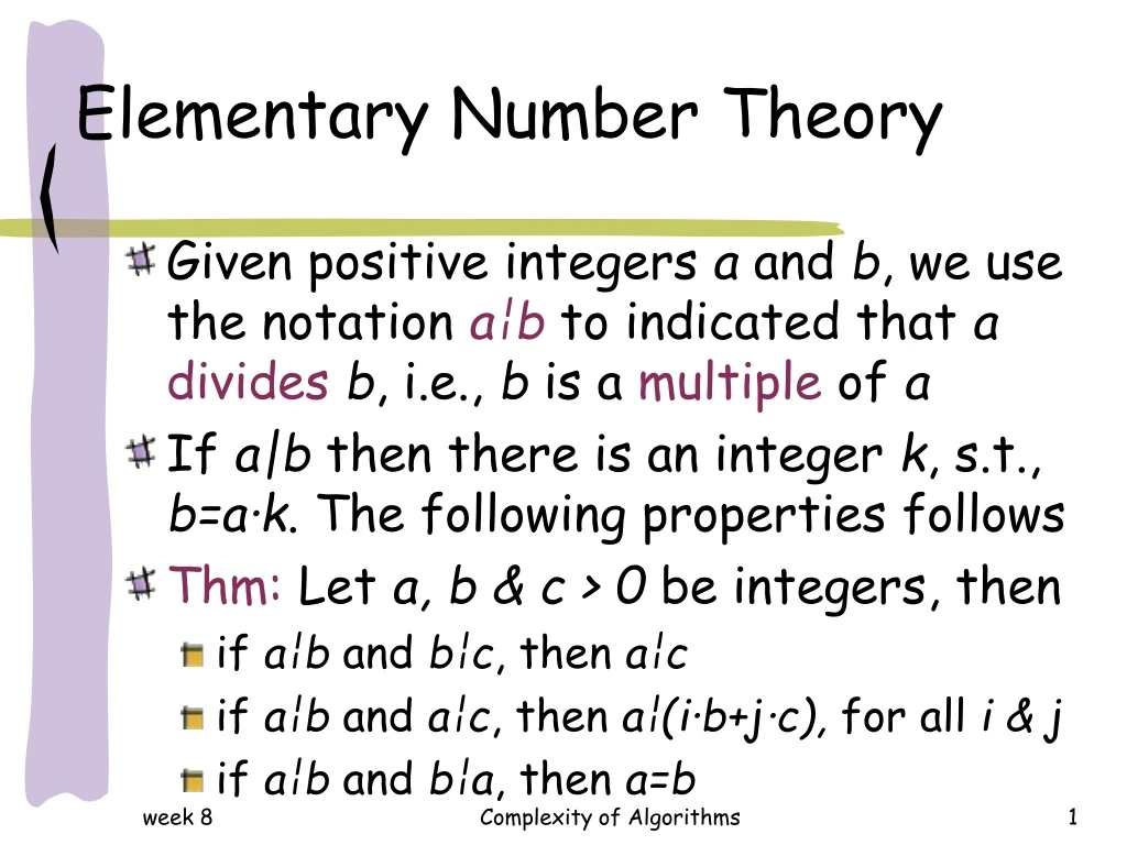 basic number theory
