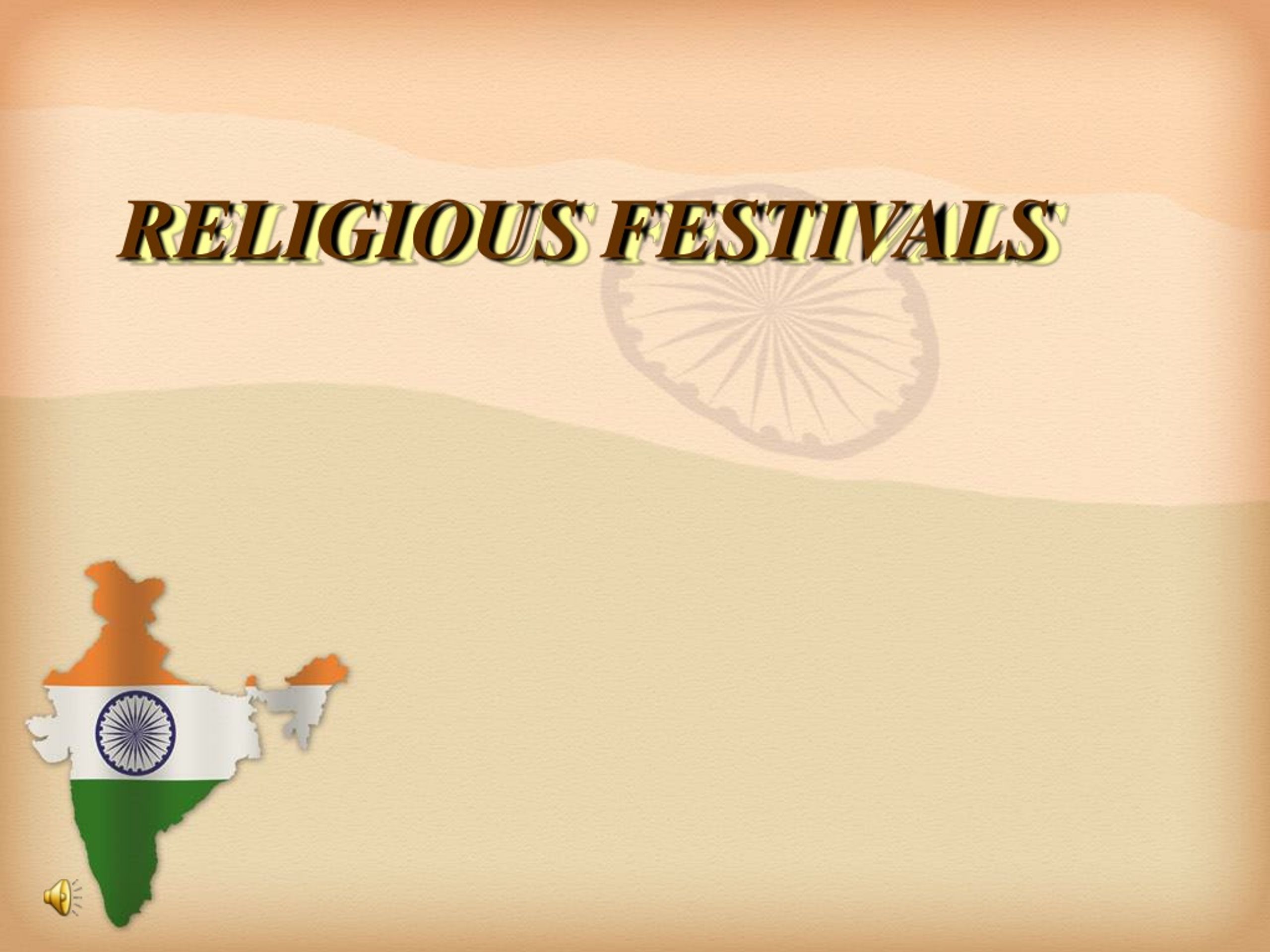 presentation on religious festivals