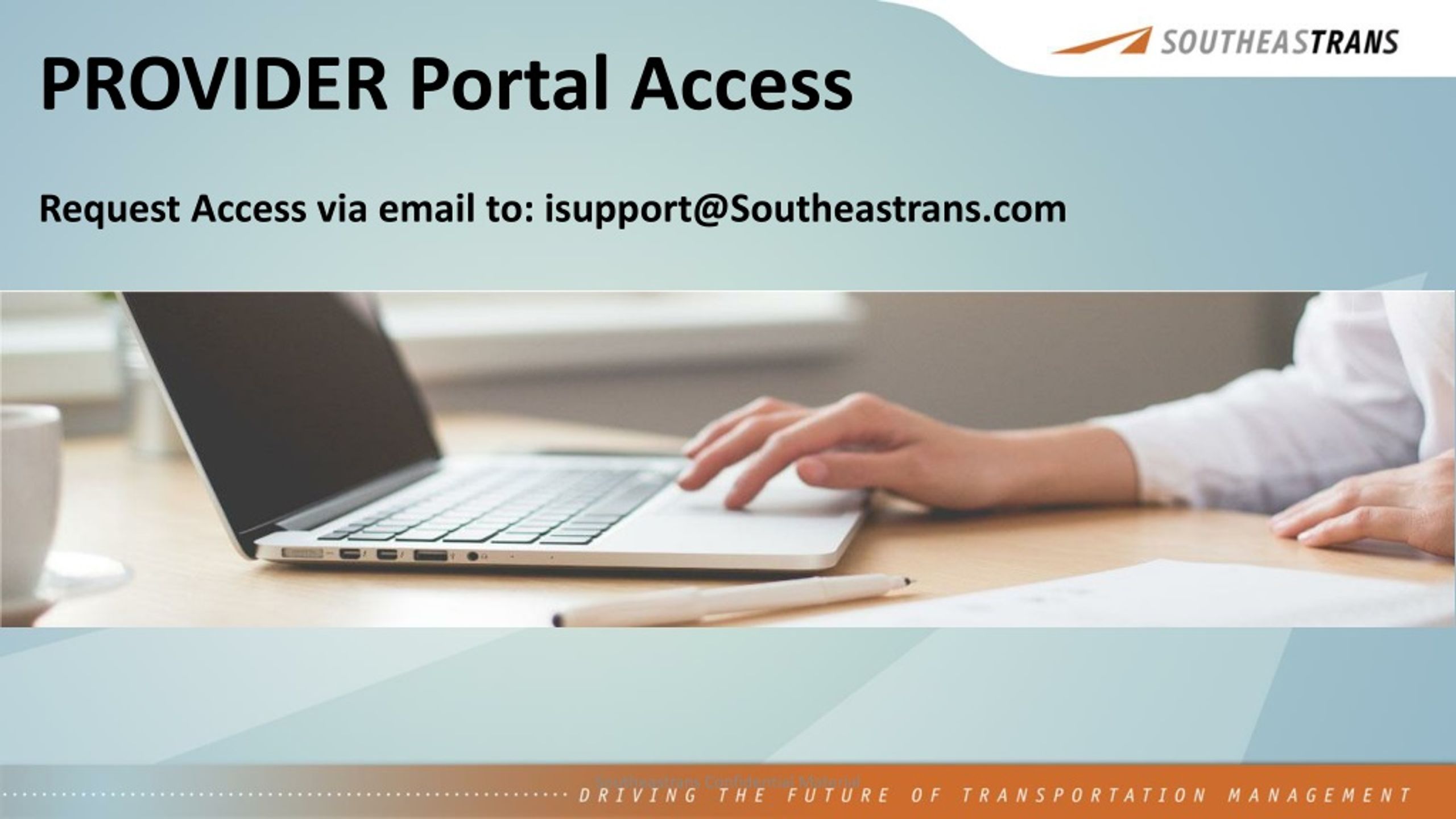 PPT Welcome To Southeastrans PowerPoint Presentation Free Download 