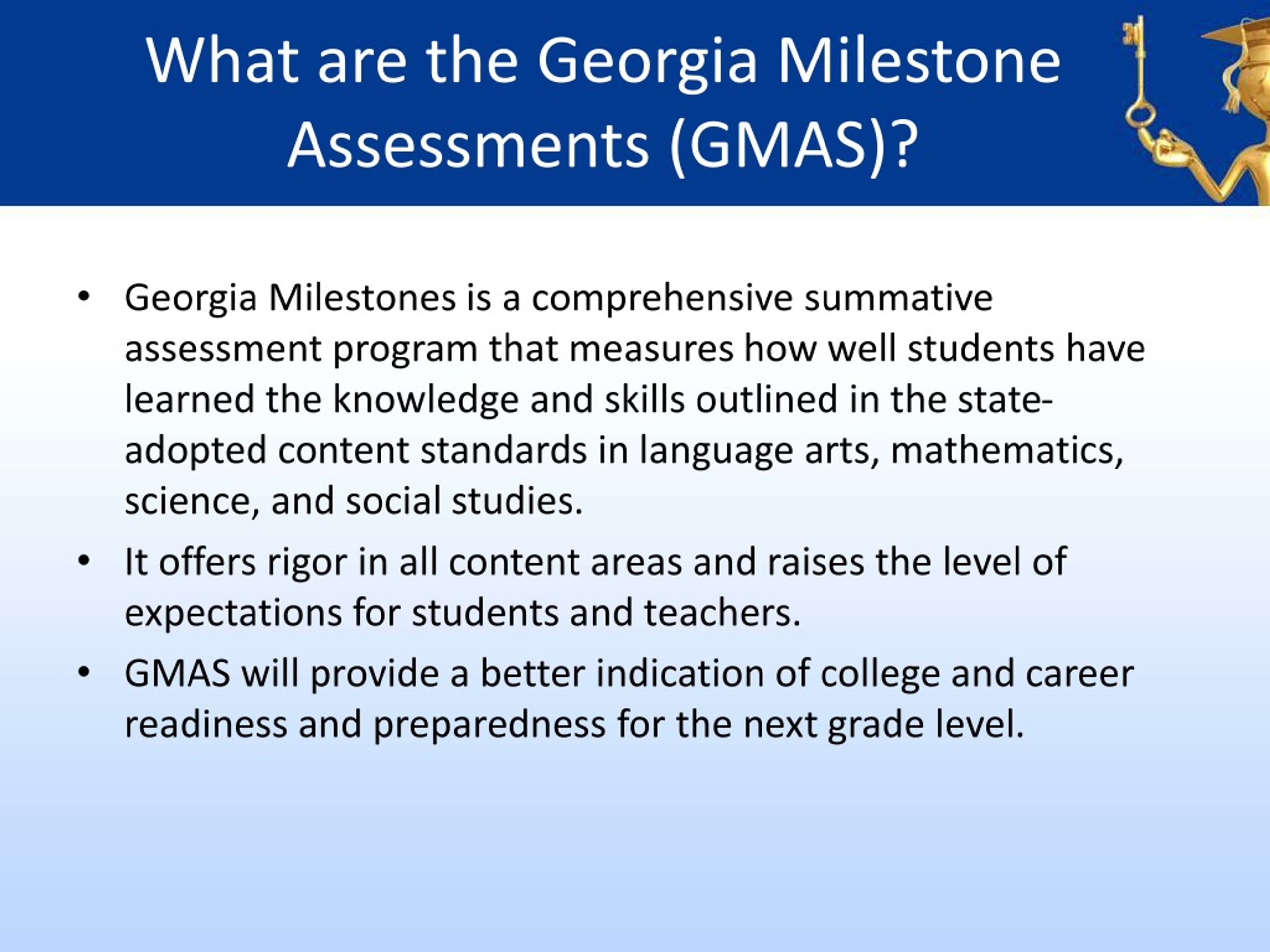 PPT Milestone Assessment System (GMAS) PowerPoint