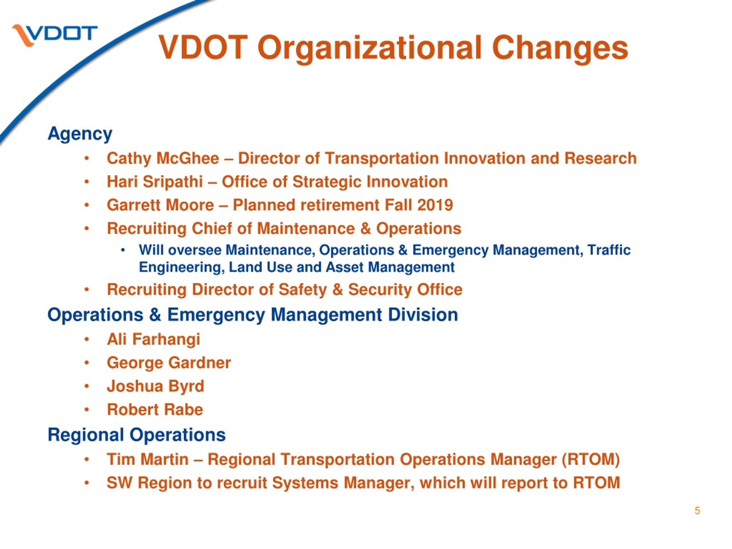 PPT VDOT Information Session PowerPoint Presentation, free download