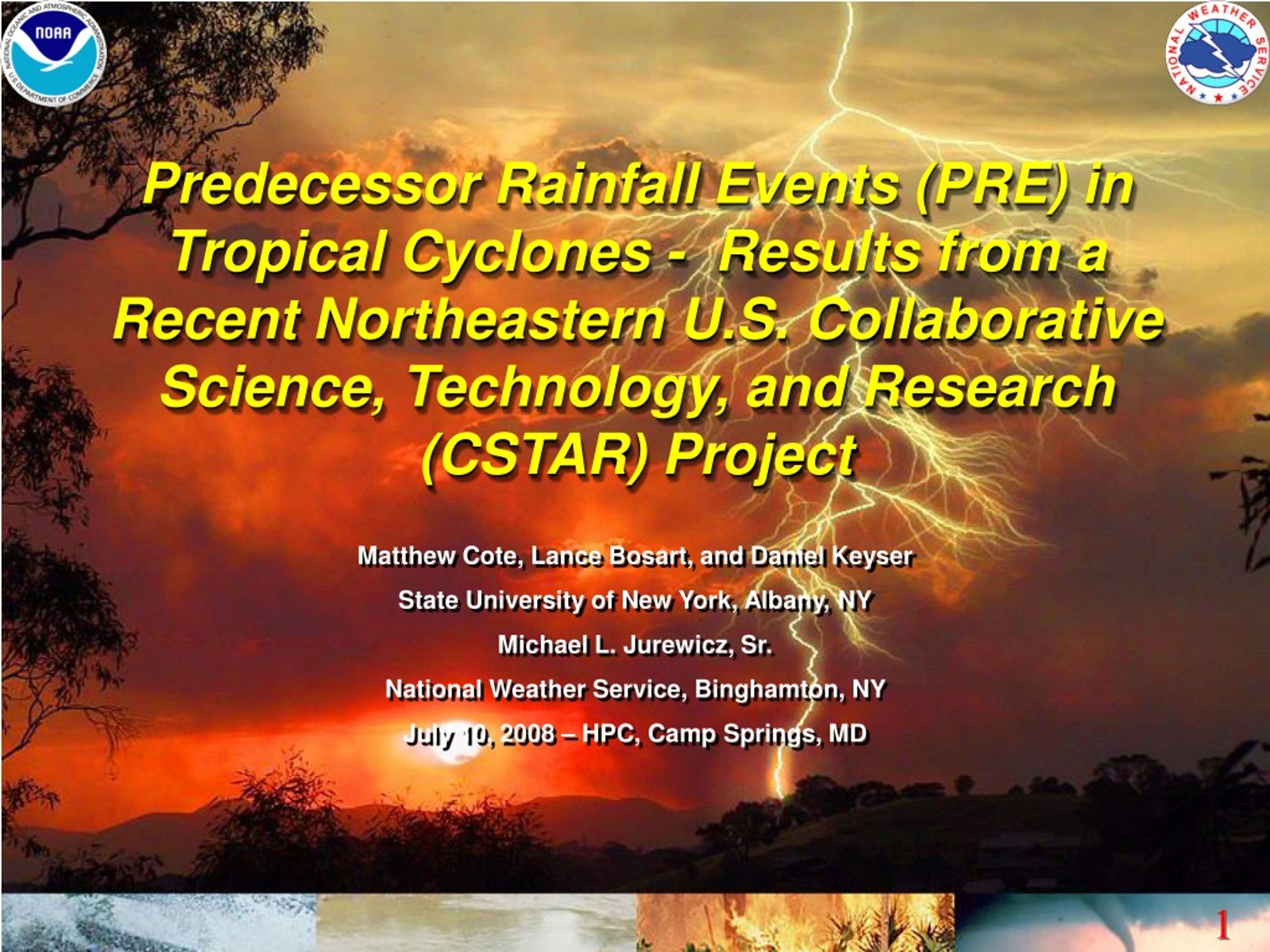 PPT - Matthew Cote, Lance Bosart, and Daniel Keyser State University of New  York, Albany, NY PowerPoint Presentation - ID:9079652