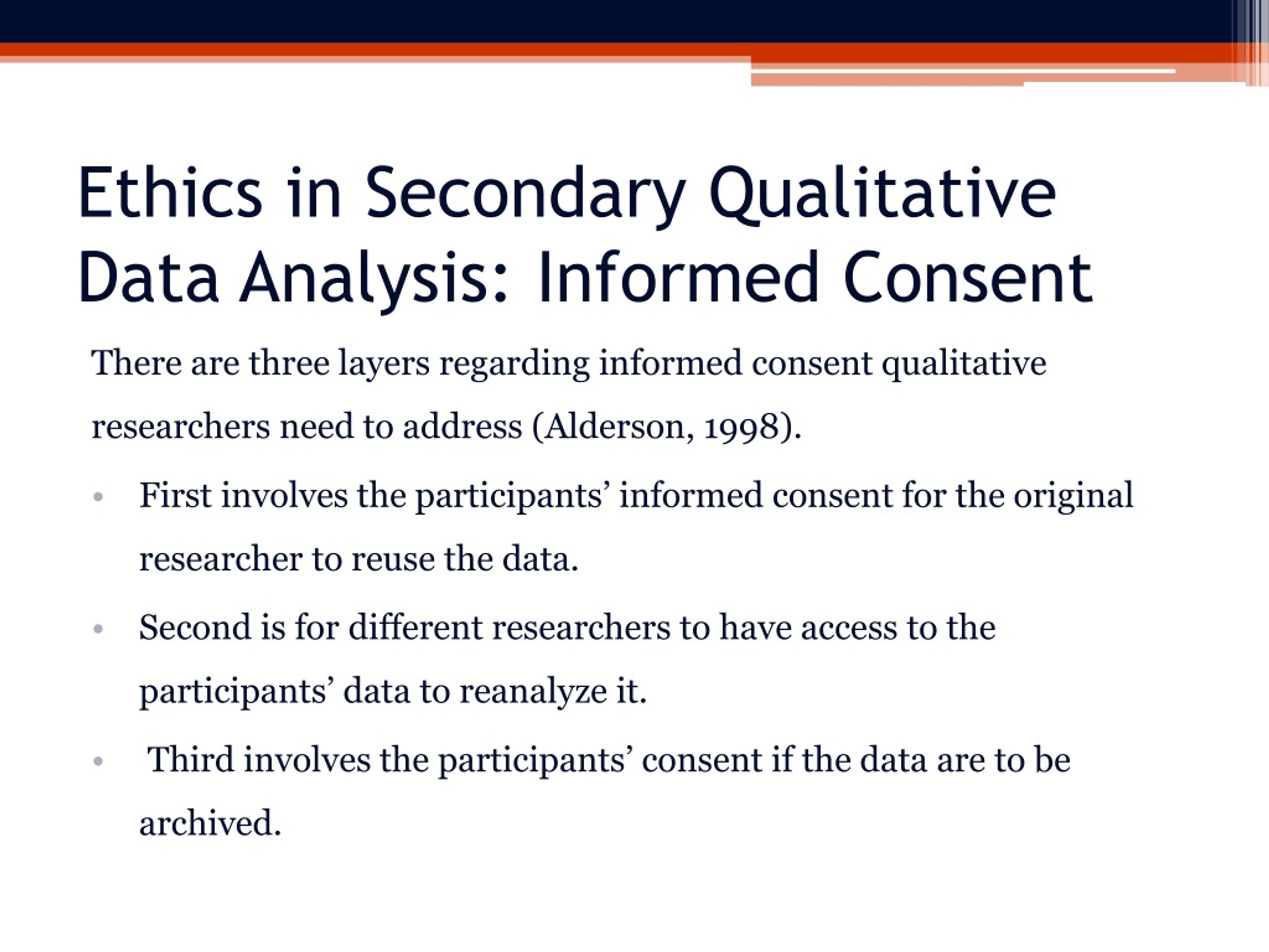 secondary analysis of qualitative data a literature review