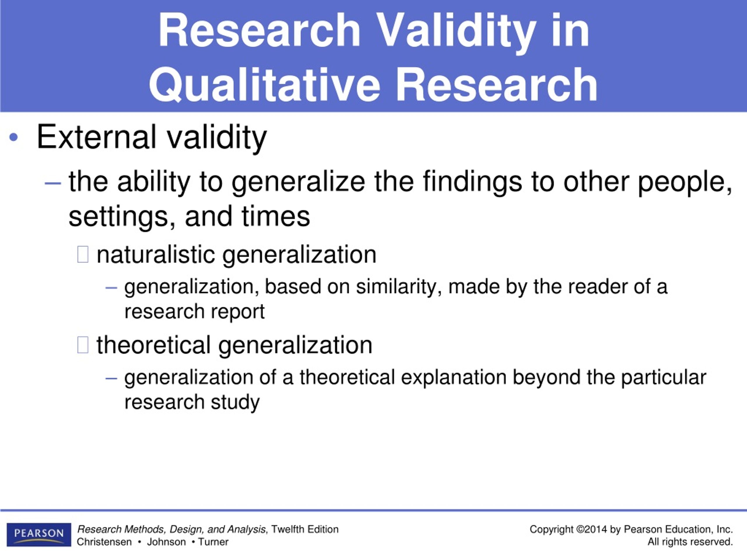 validity in qualitative research methods