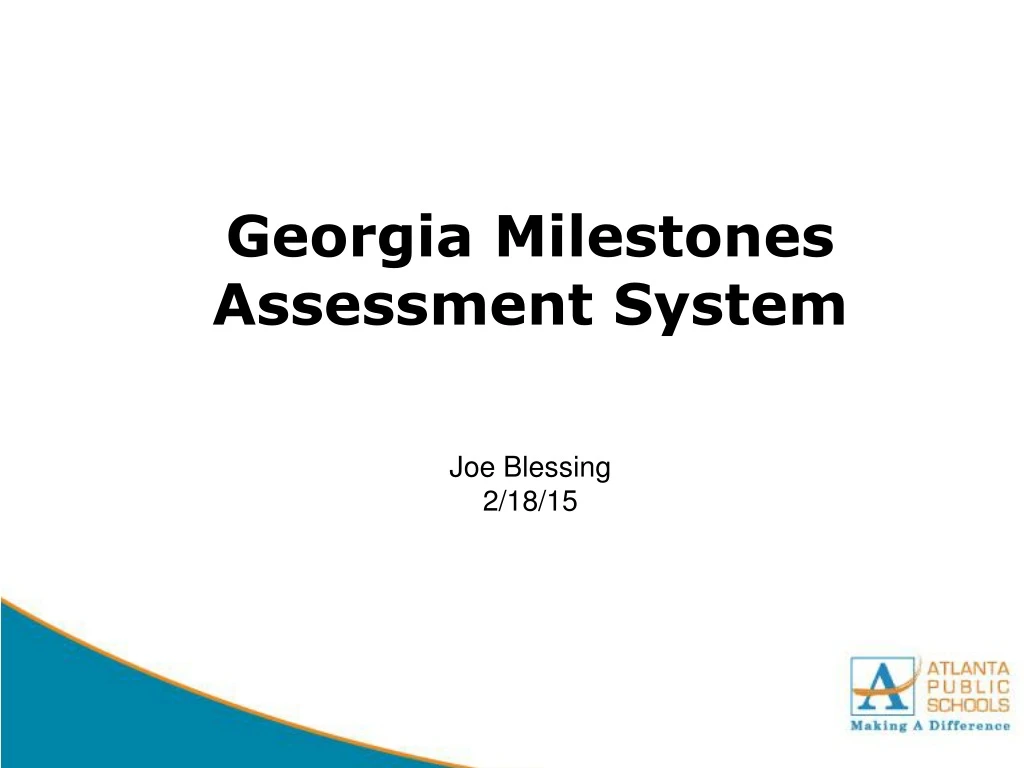 Ppt Georgia Milestones Assessment System Powerpoint Presentation Free Download Id9080658 0708