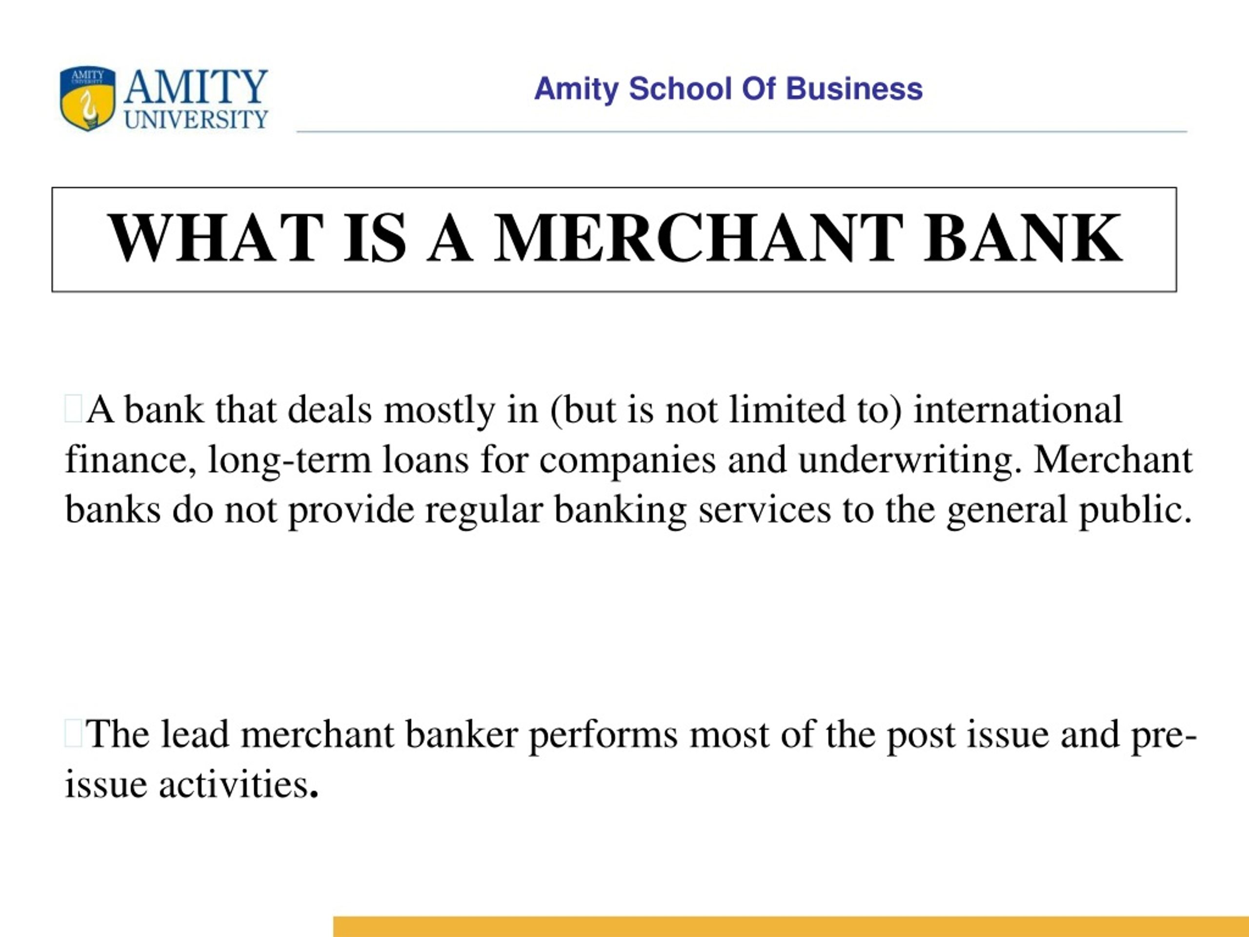 PPT - MERCHANT BANKING IN INDIA PowerPoint Presentation, Free Download ...