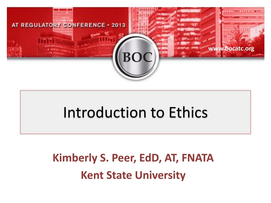 PPT - Introduction To Ethics PowerPoint Presentation, Free Download ...