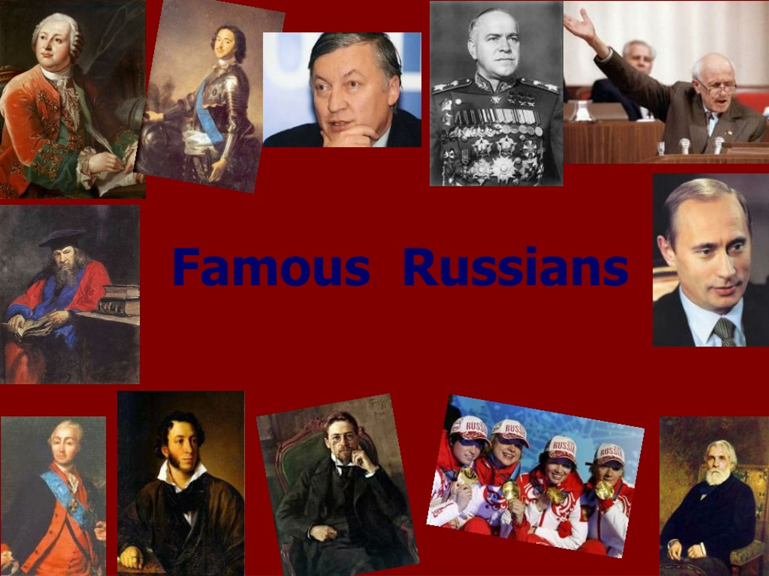 Famous russians. Famous people of Russia презентация. Famous Russian people проекты. Картинки famous people of Russia. Famous Russian person.