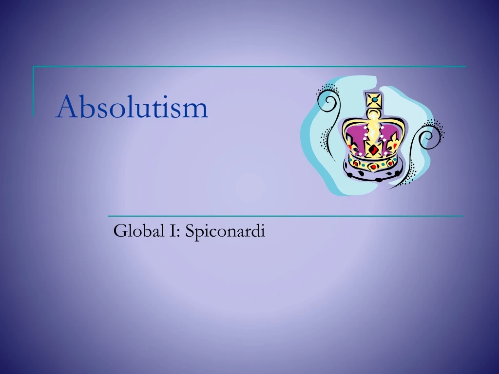 PPT - Absolutism PowerPoint Presentation, Free Download - ID:9086634