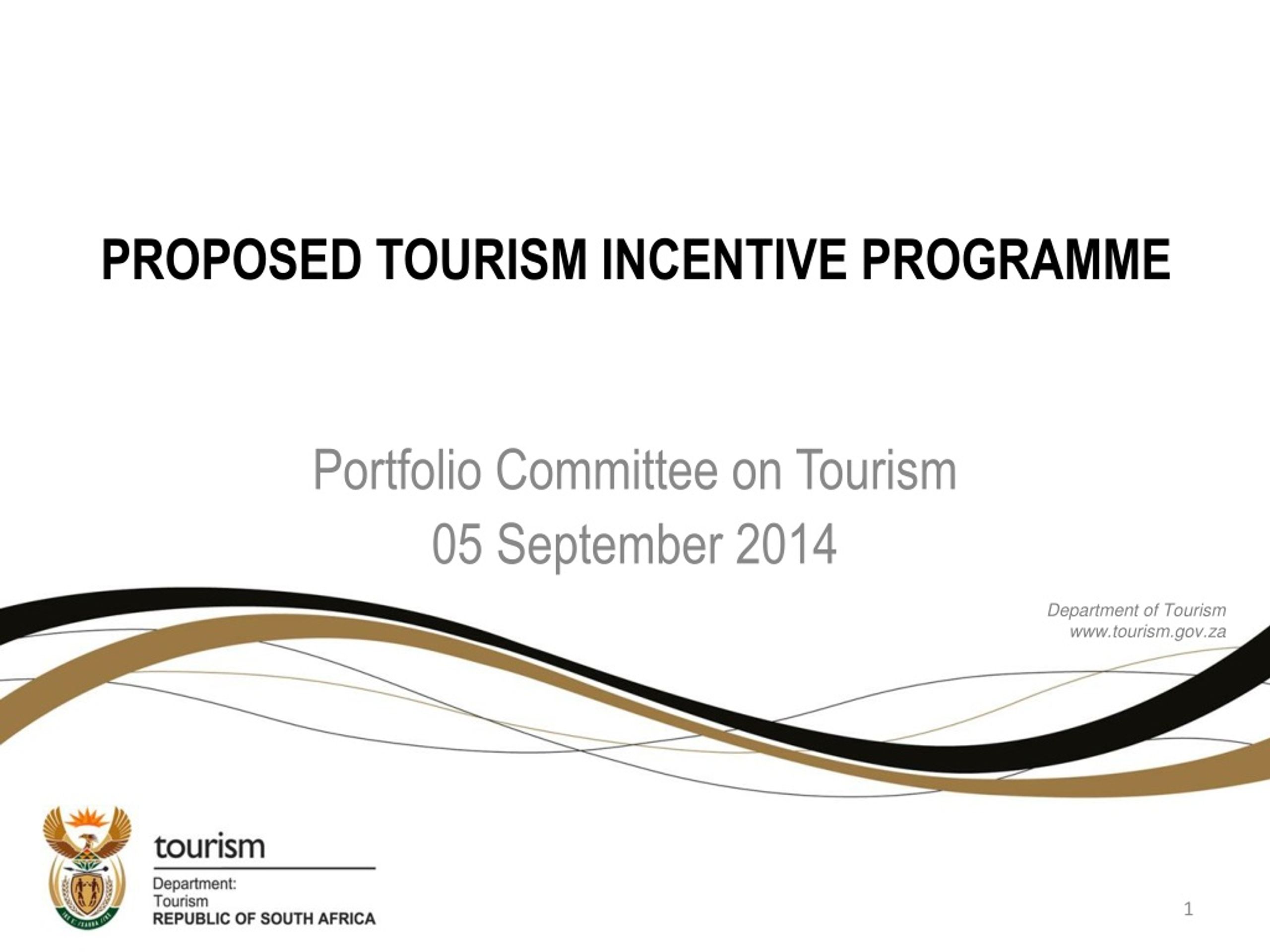 ndt tourism incentive program