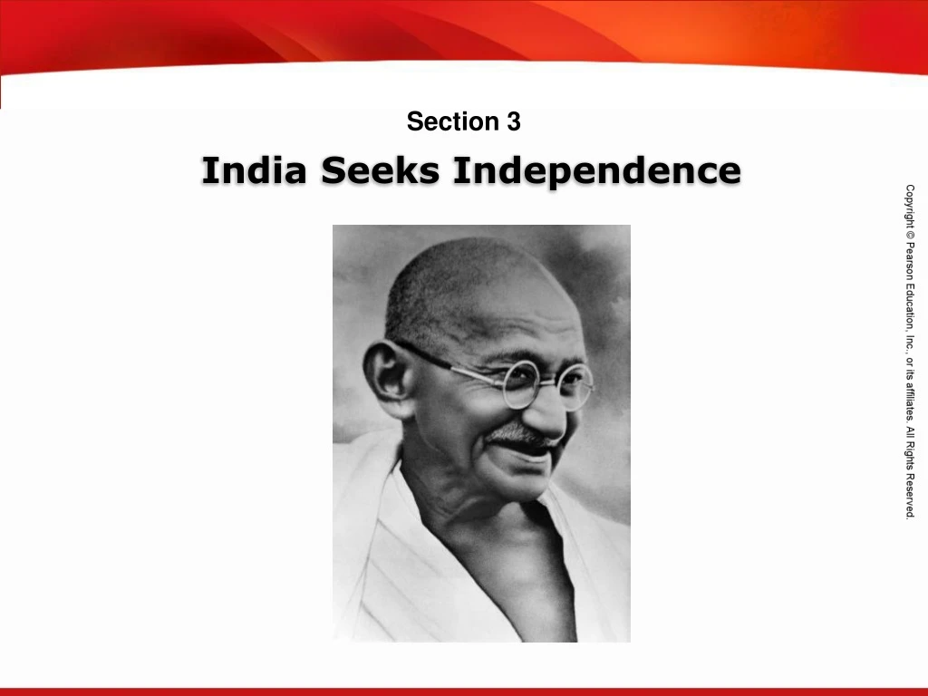 india seeks independence n.