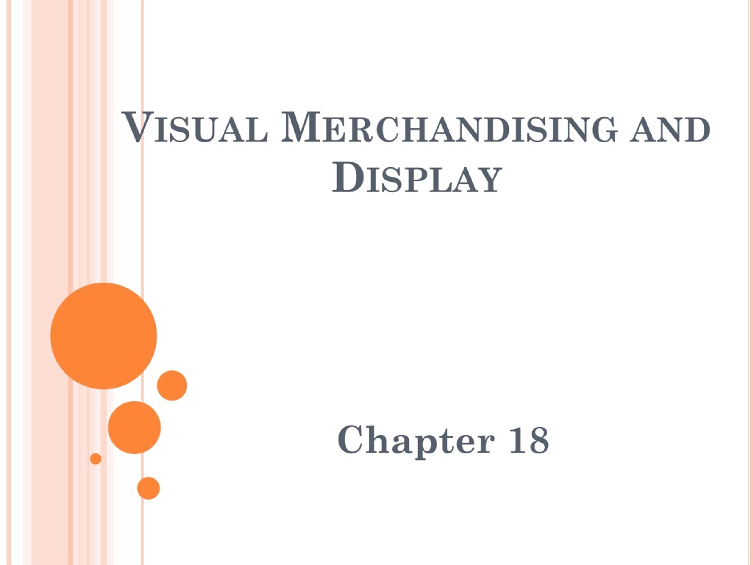 PPT - Visual Merchandising and Display PowerPoint Presentation, free  download - ID:9090644