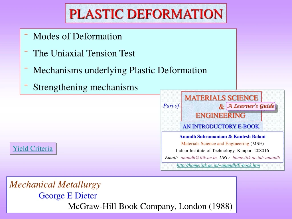 materials science engineering n.