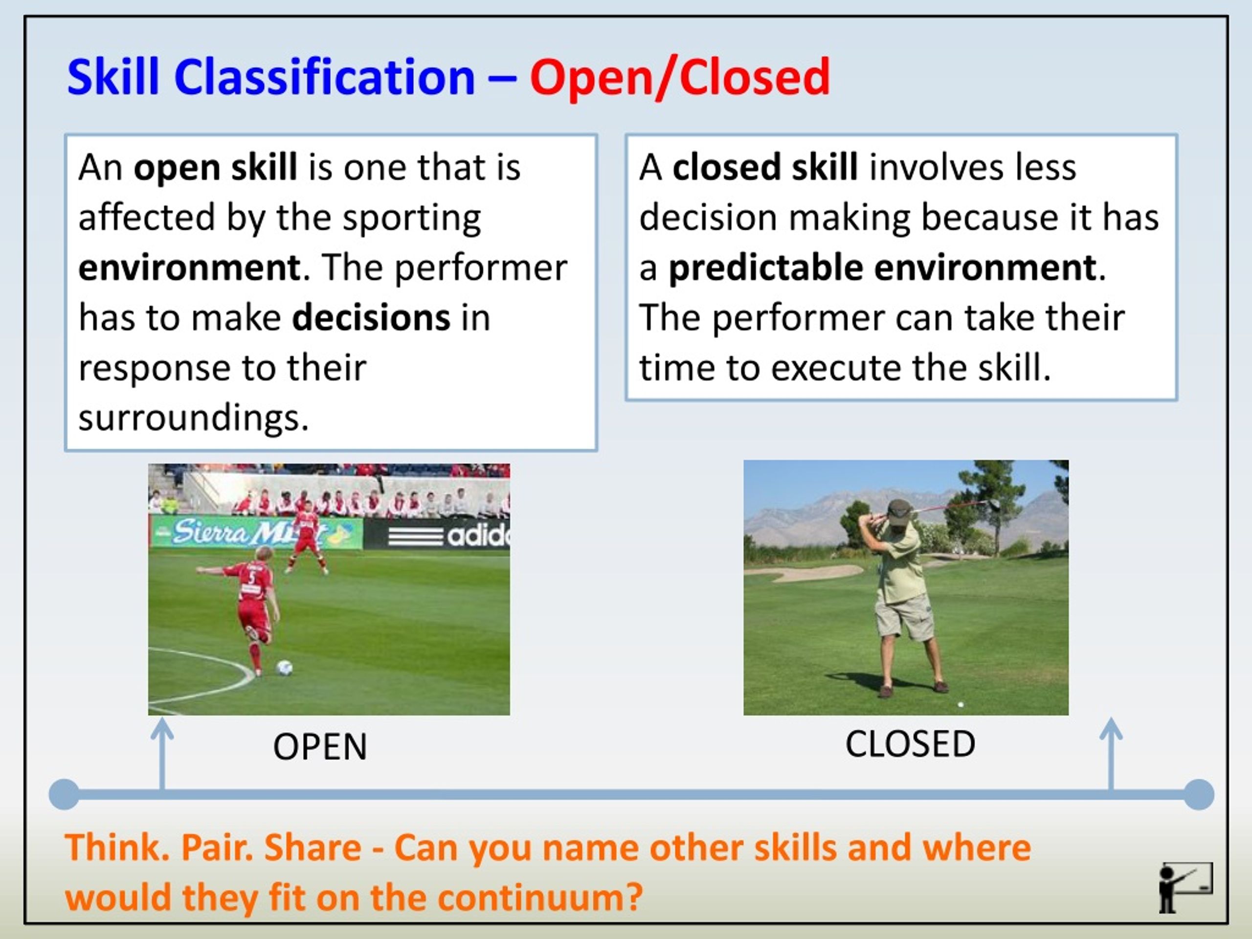 PPT 2.1 Classification of skills PowerPoint Presentation free