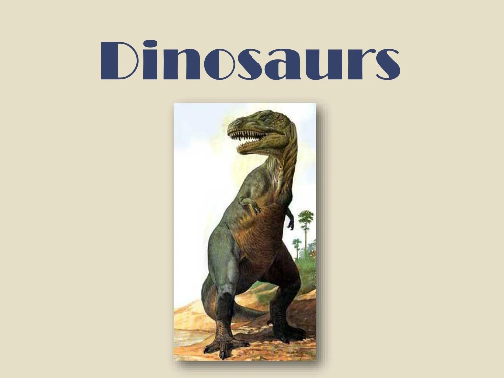 PPT Dinosaurs PowerPoint Presentation, free download ID9093100