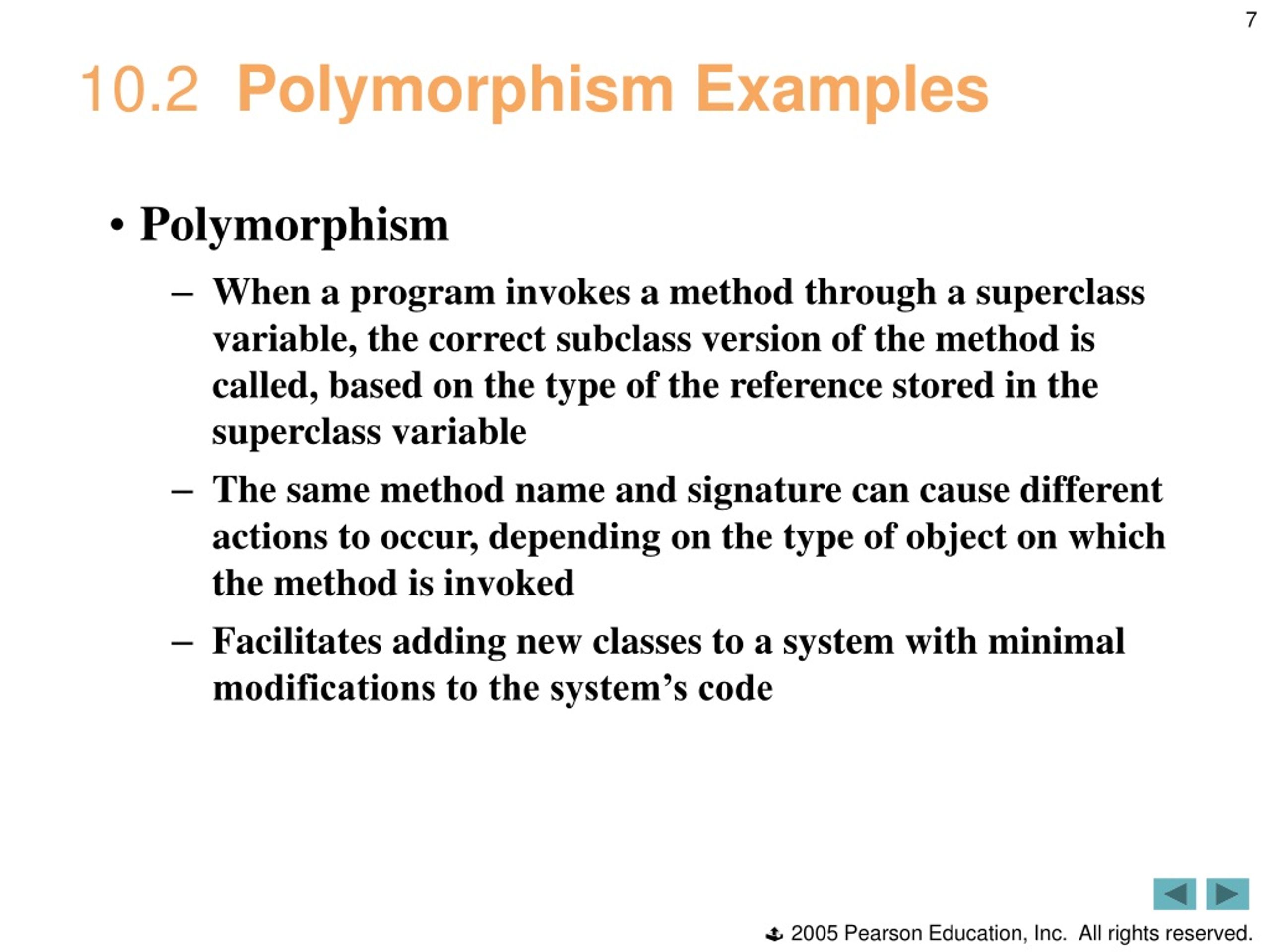 PPT - Object-Oriented Programming: Polymorphism PowerPoint Presentation ...