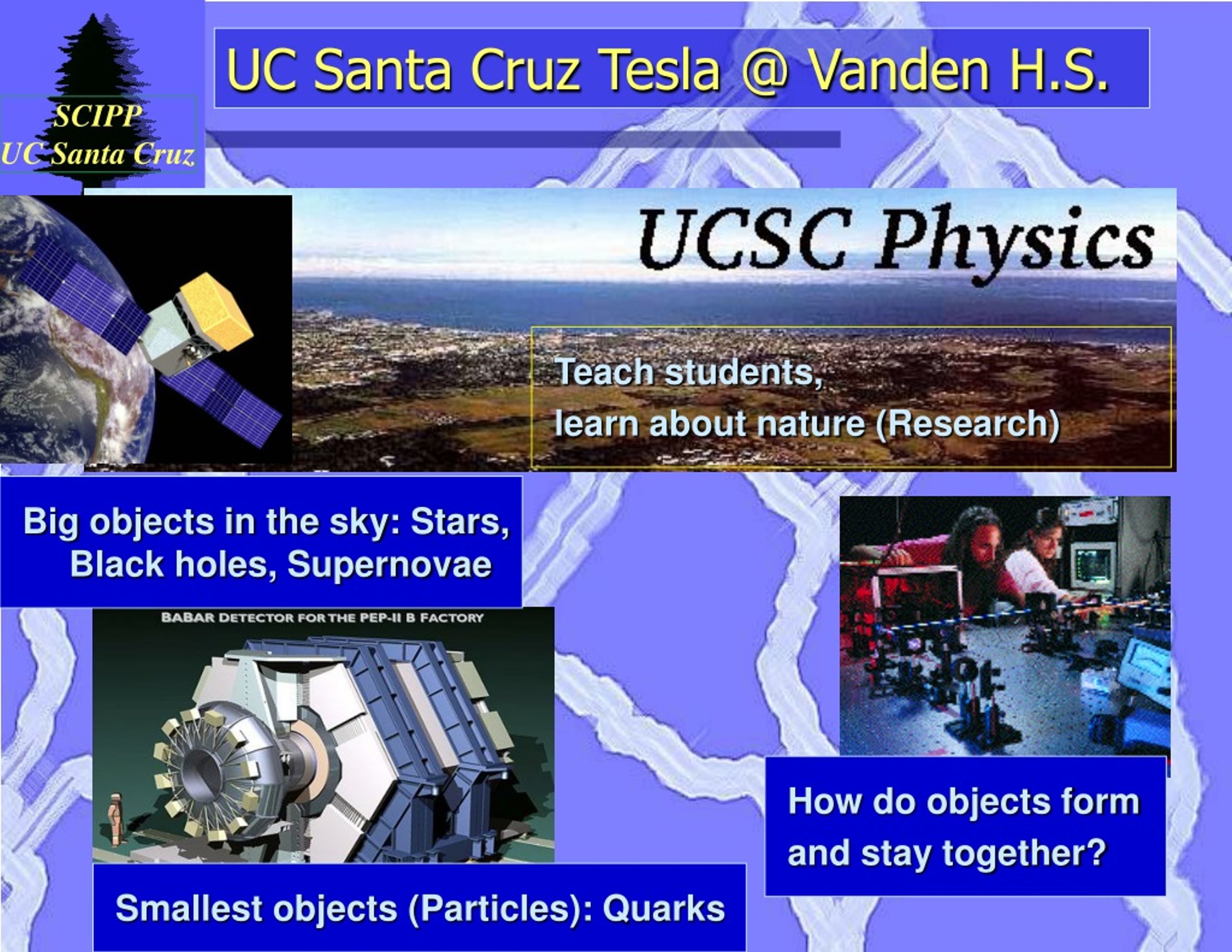 Large Tesla Coil  UCSC Physics Demonstration Room