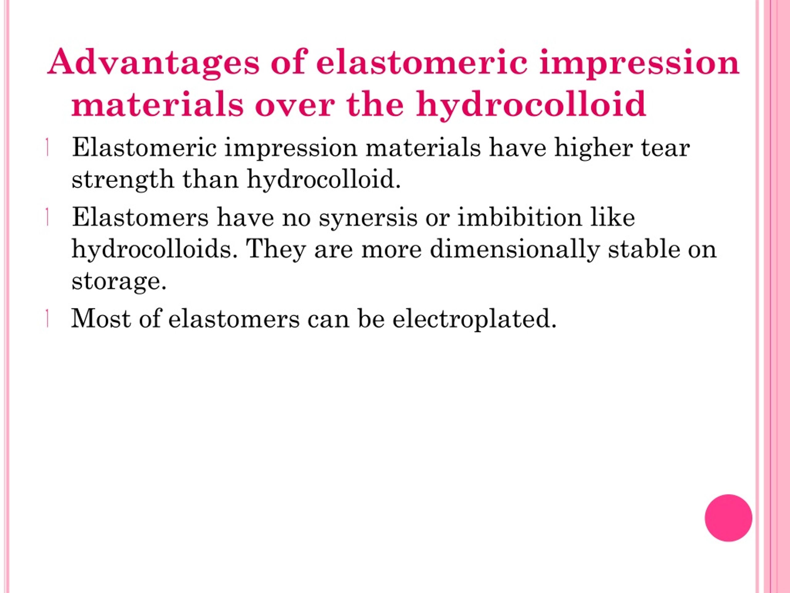 PPT Elastomeric impression materials PowerPoint Presentation, free