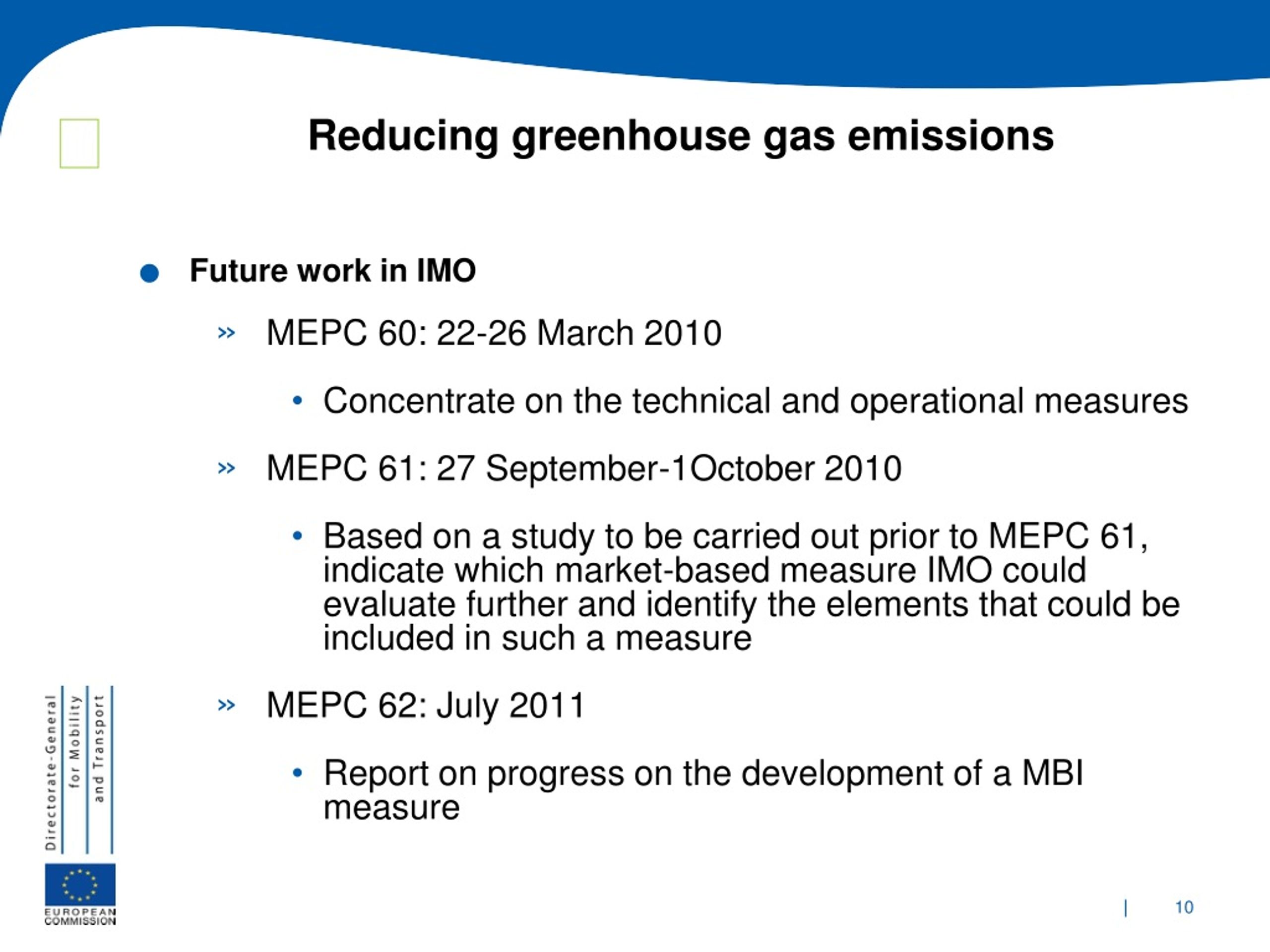 PPT - REDUCING THE IMPACT OF SHIPPING ON THE ENVIRONMENT ...