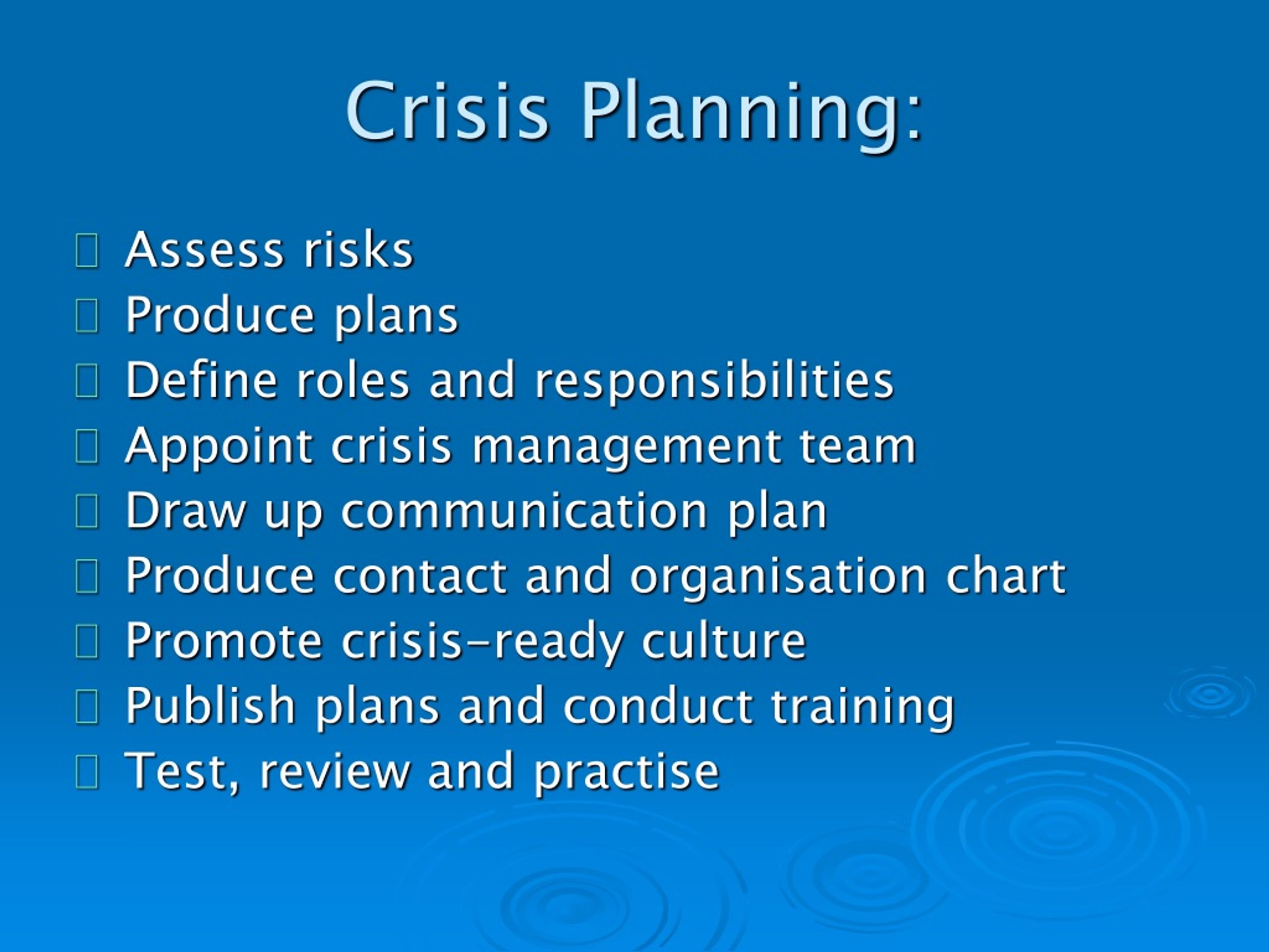 Ppt - Crisis Management Powerpoint Presentation, Free Download - Id:9096203