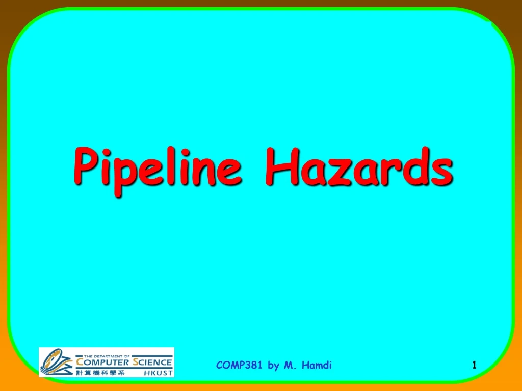 PPT - Pipeline Hazards PowerPoint Presentation, Free Download - ID:9099603