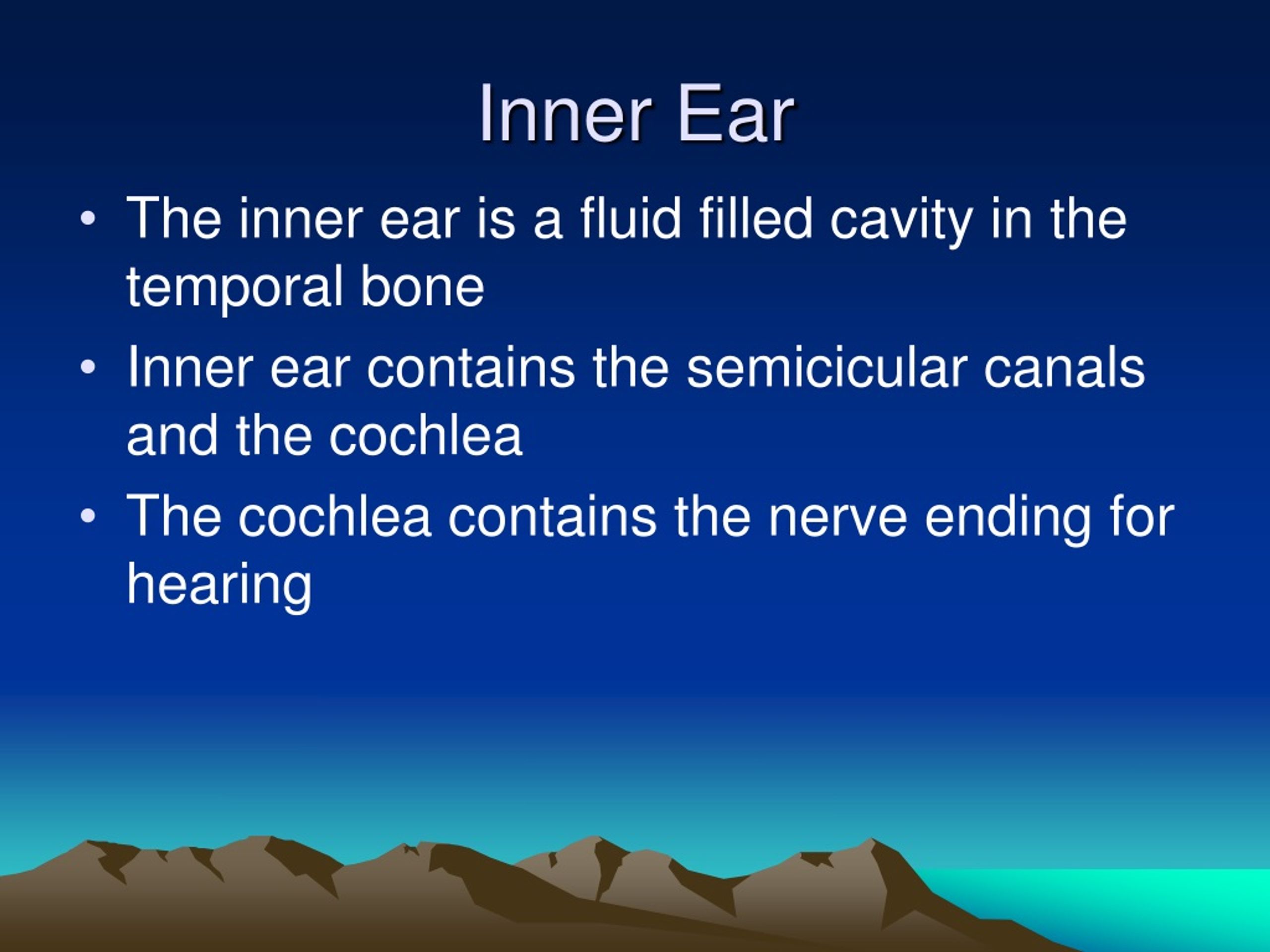 Hammer, Anvil & Stirrup by otoscopy. Bones of the middle ear