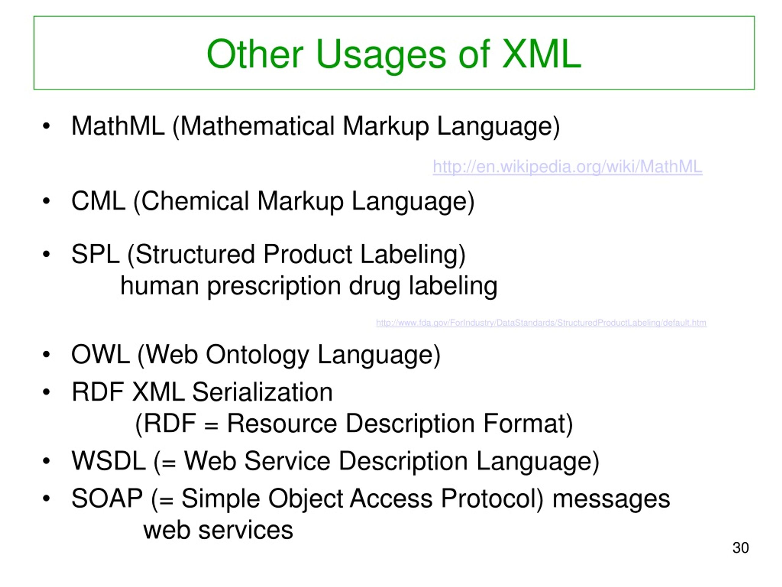 Xml презентация это